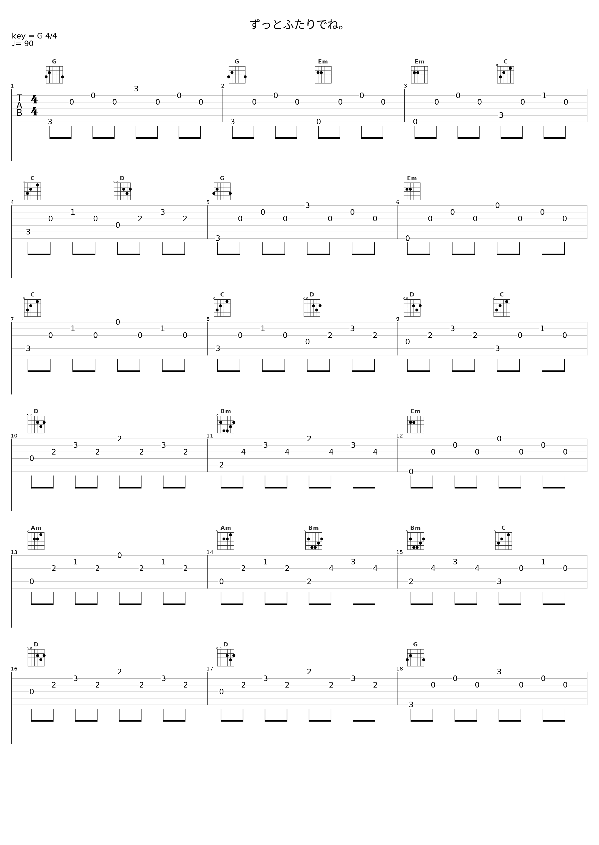 ずっとふたりでね。_Angel Note_1