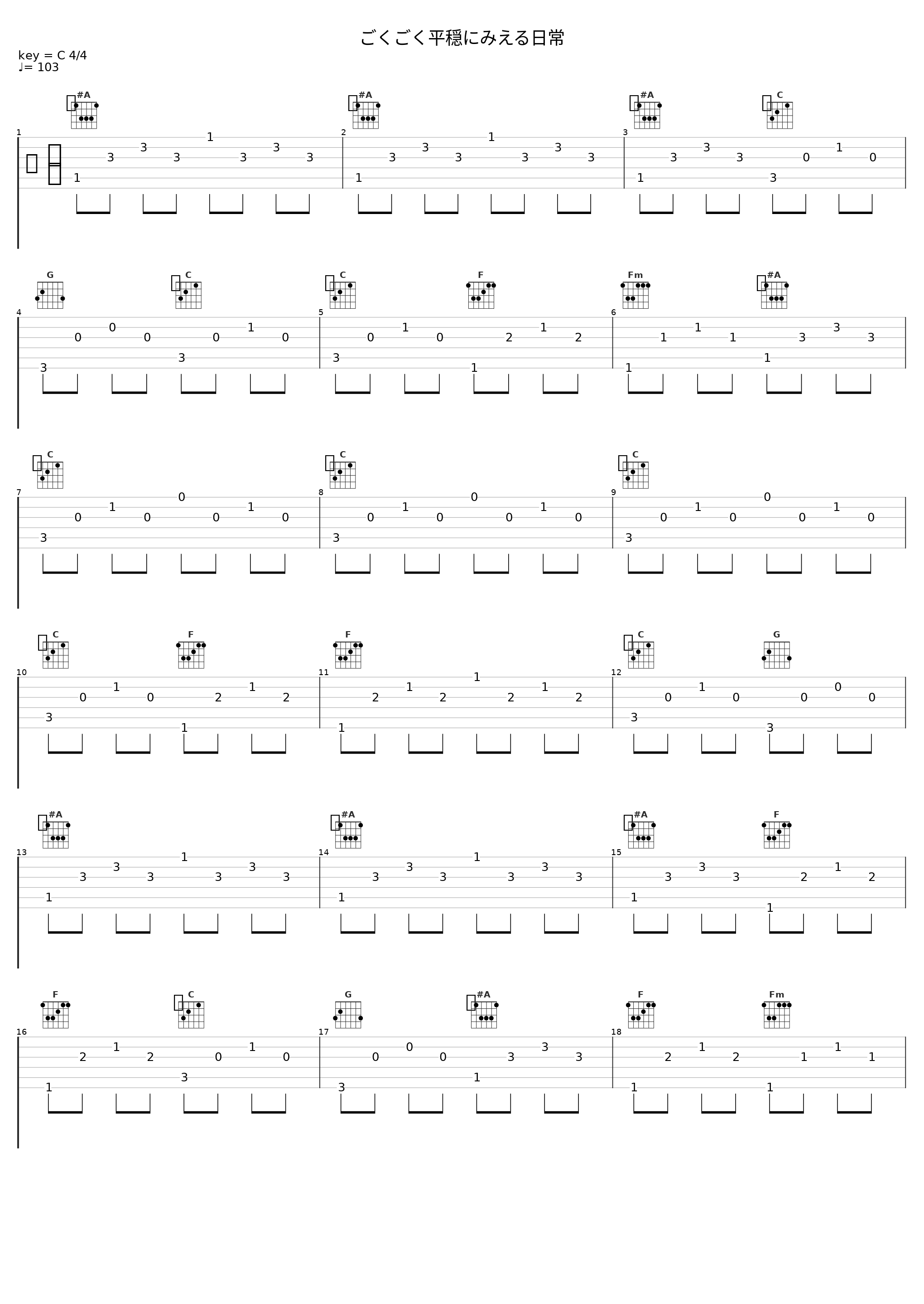 ごくごく平穏にみえる日常_日本ACG_1