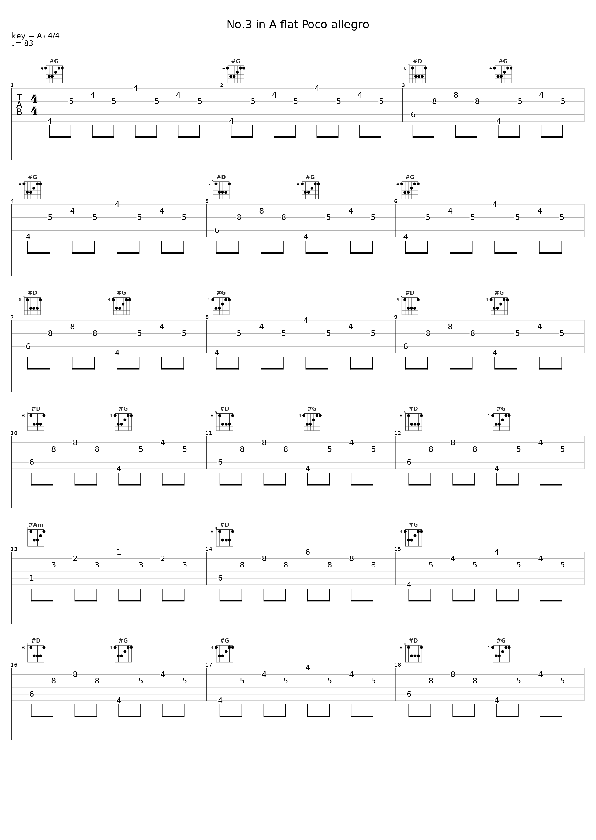 No.3 in A flat Poco allegro_小澤征爾_1