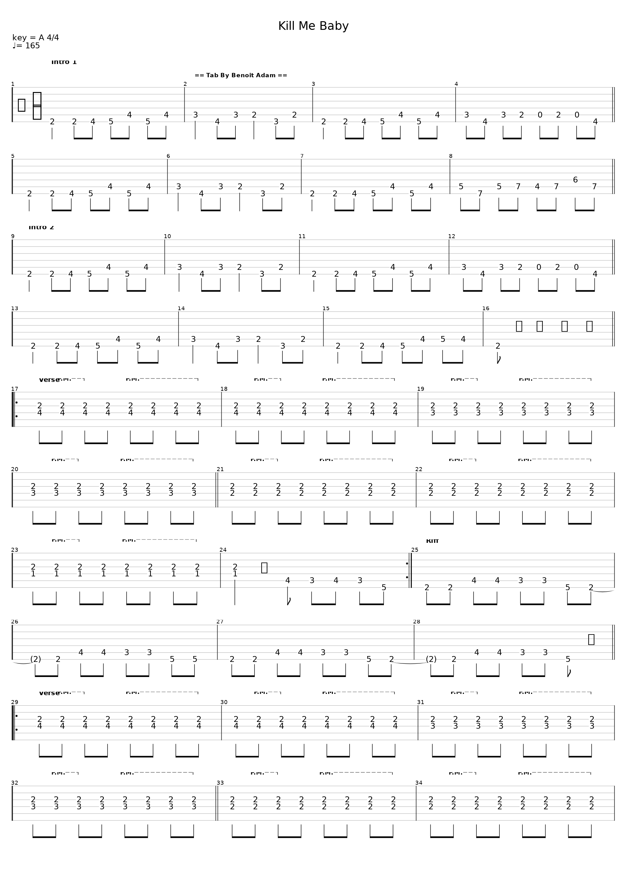 Kill Me Baby_Dead End_1