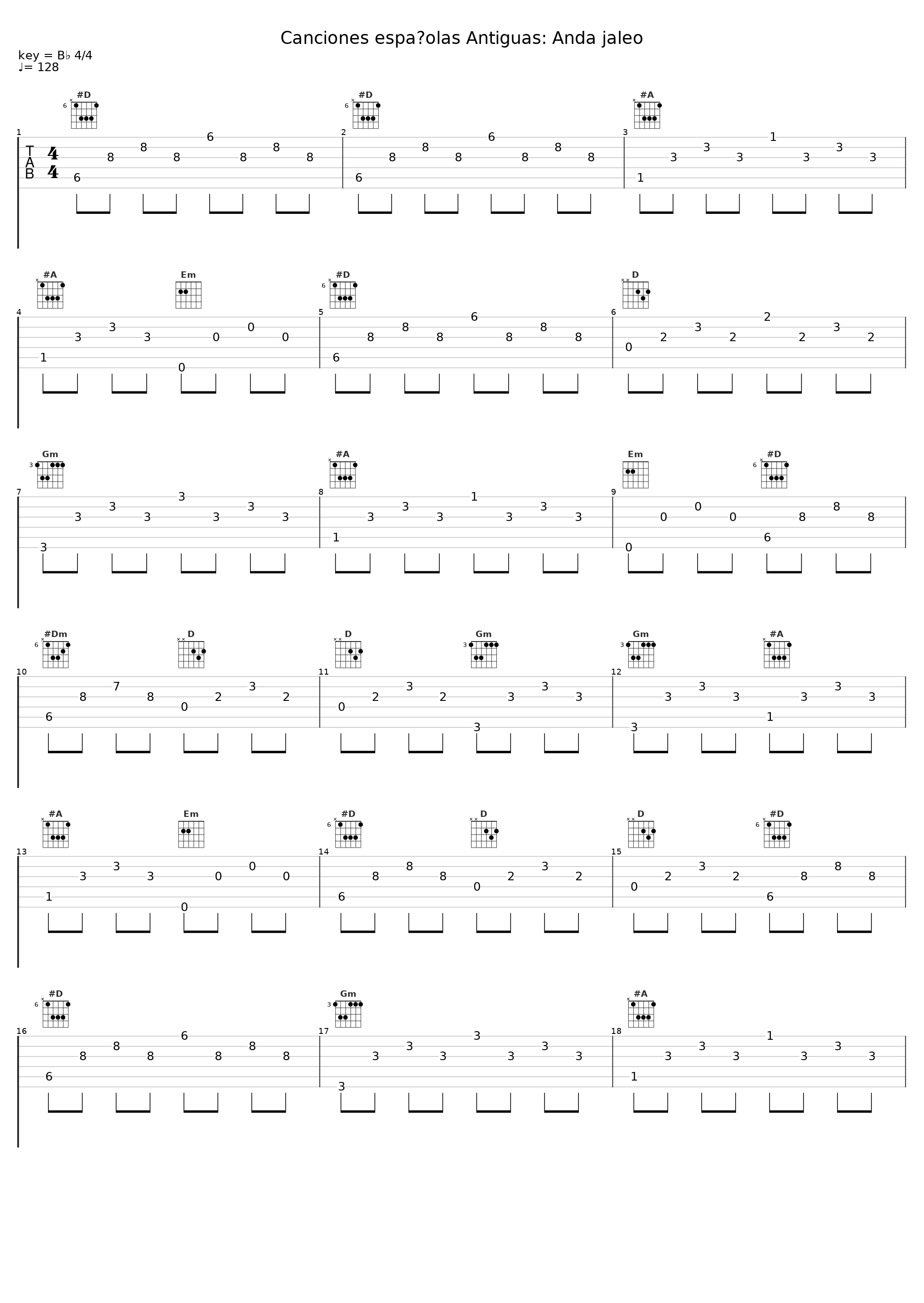 Canciones españolas Antiguas: Anda jaleo_Barbara Holzl_1