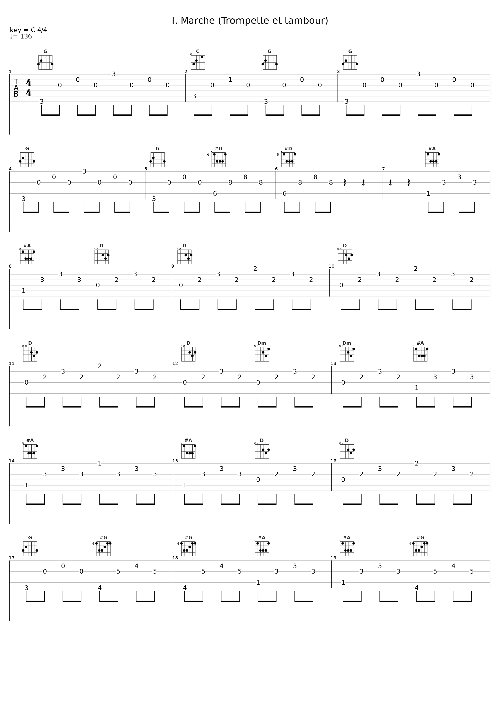 I. Marche (Trompette et tambour)_小澤征爾_1