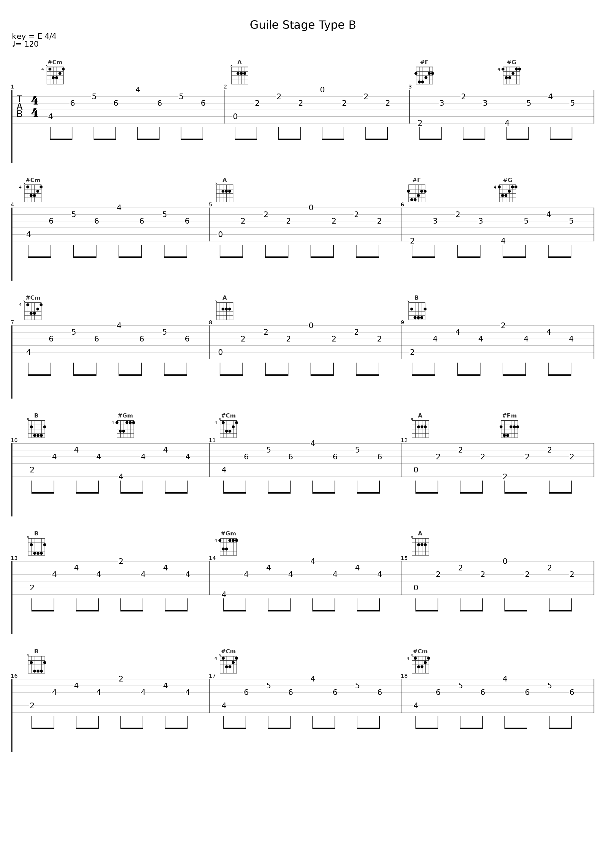 Guile Stage Type B_下村阳子_1