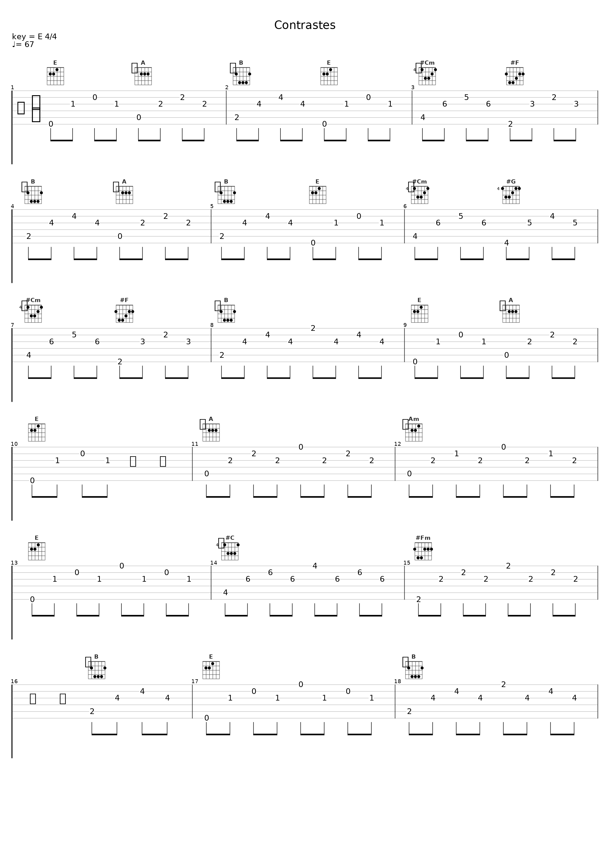Contrastes_Andrée Huet,Pierre Chêne_1