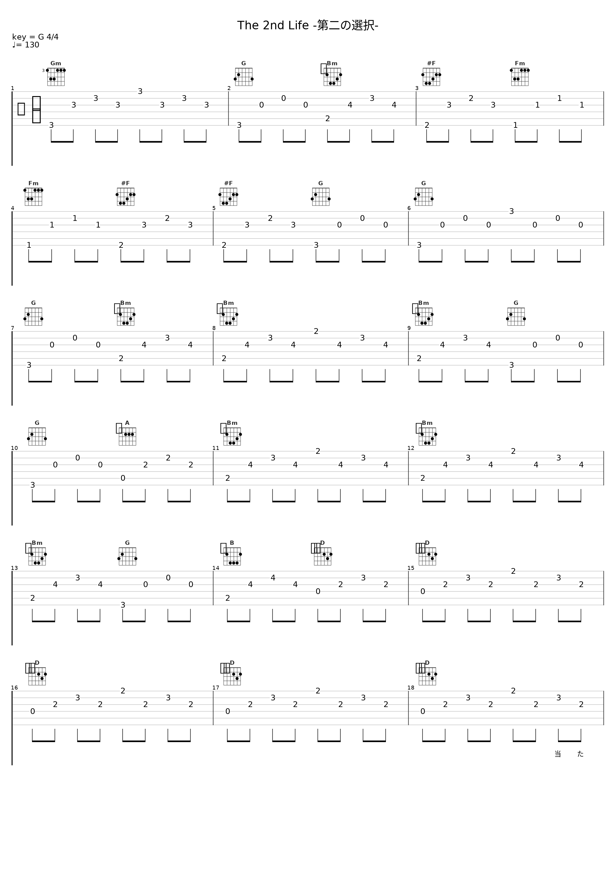 The 2nd Life -第二の選択-_THE ALFEE_1