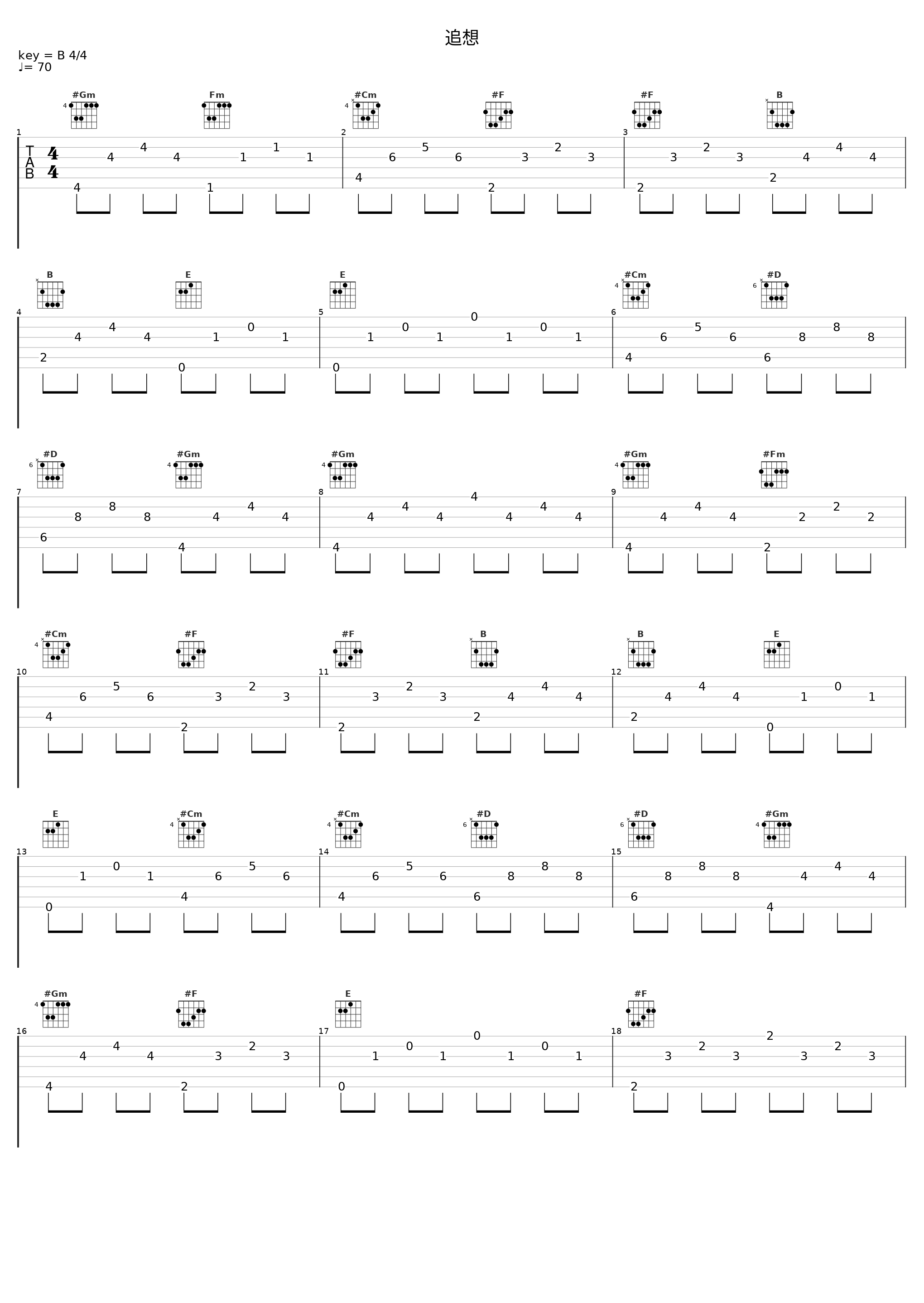 追想_THE ALFEE_1