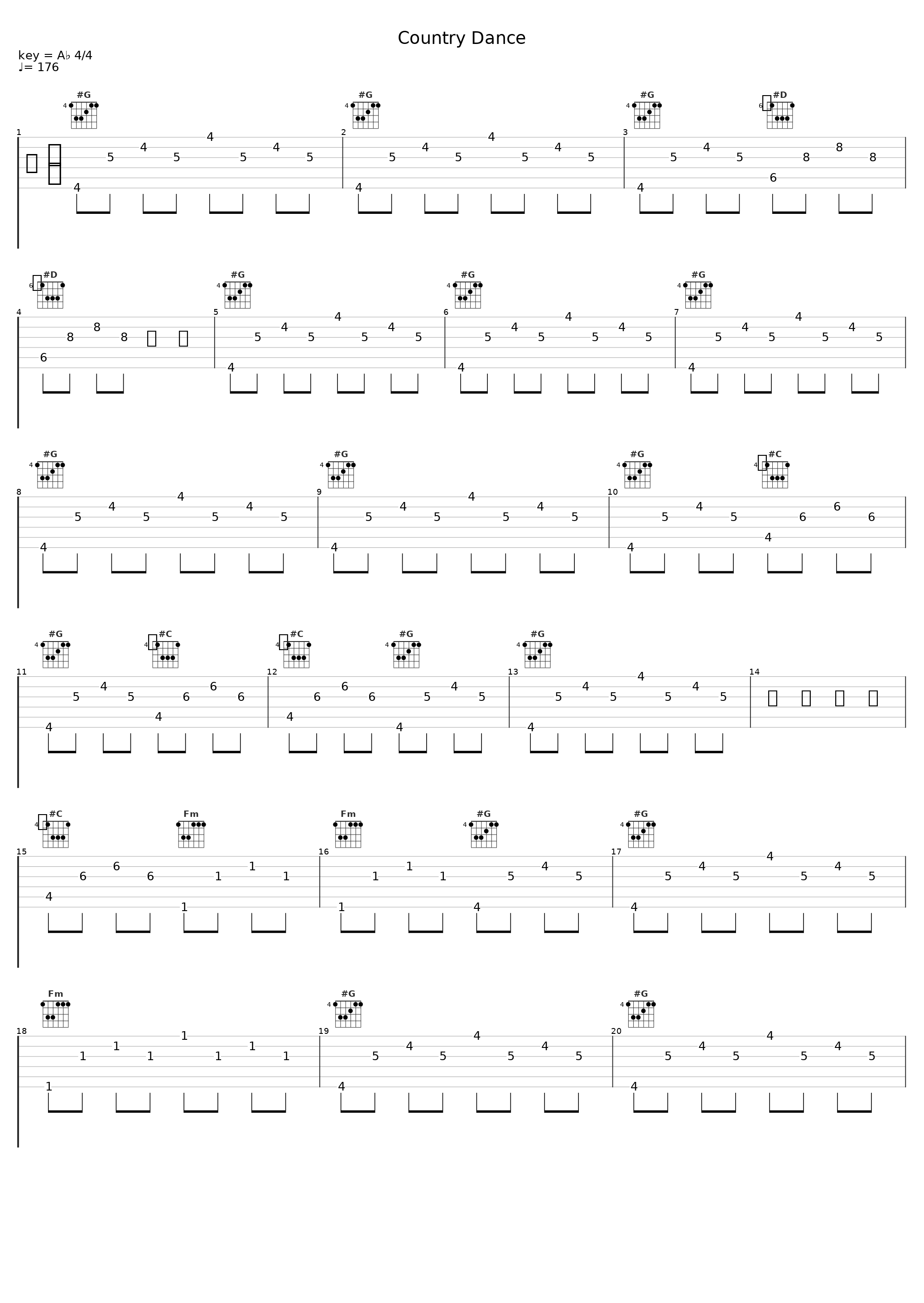 Country Dance_The Applejacks_1