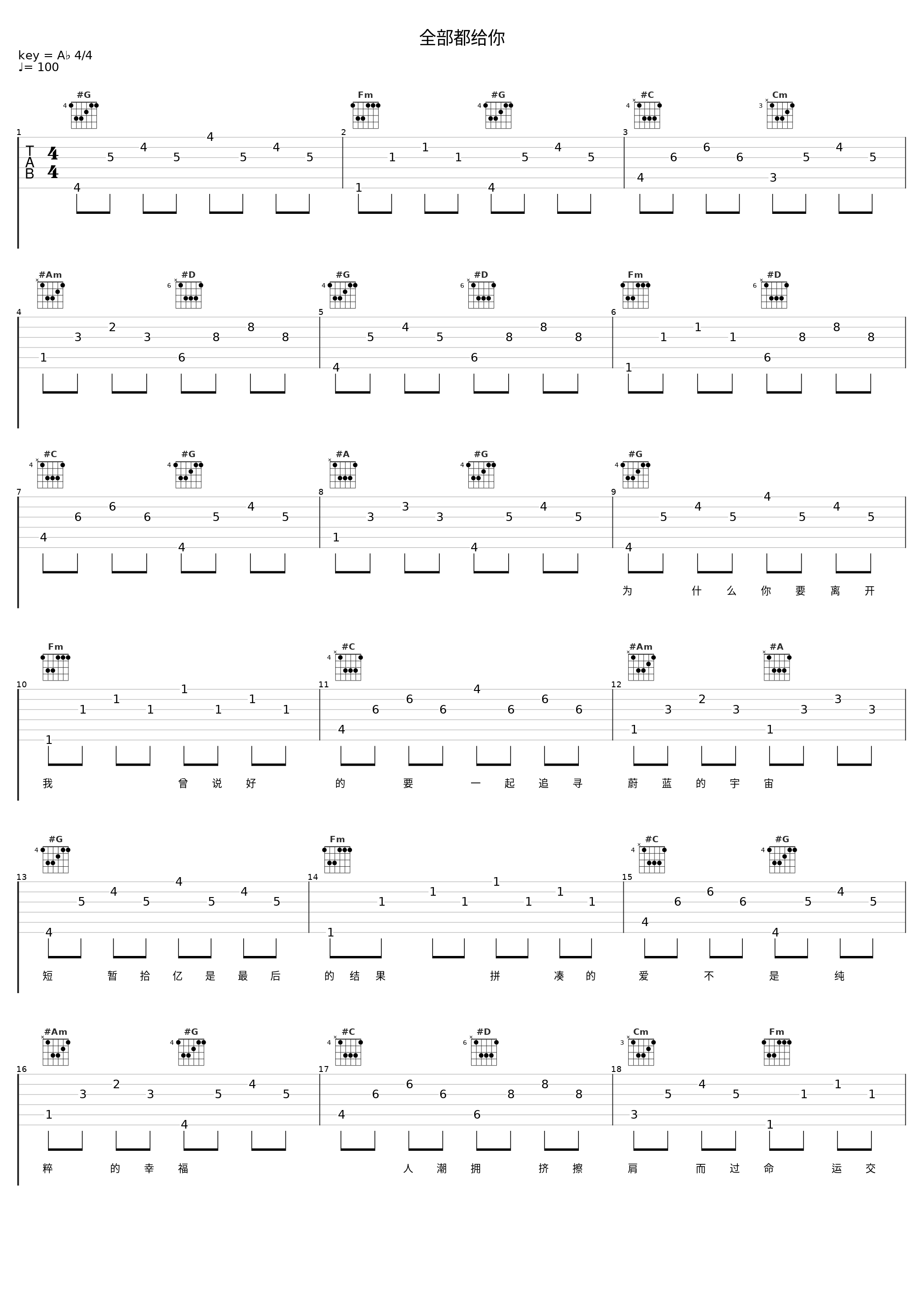 全部都给你_洛天依_1