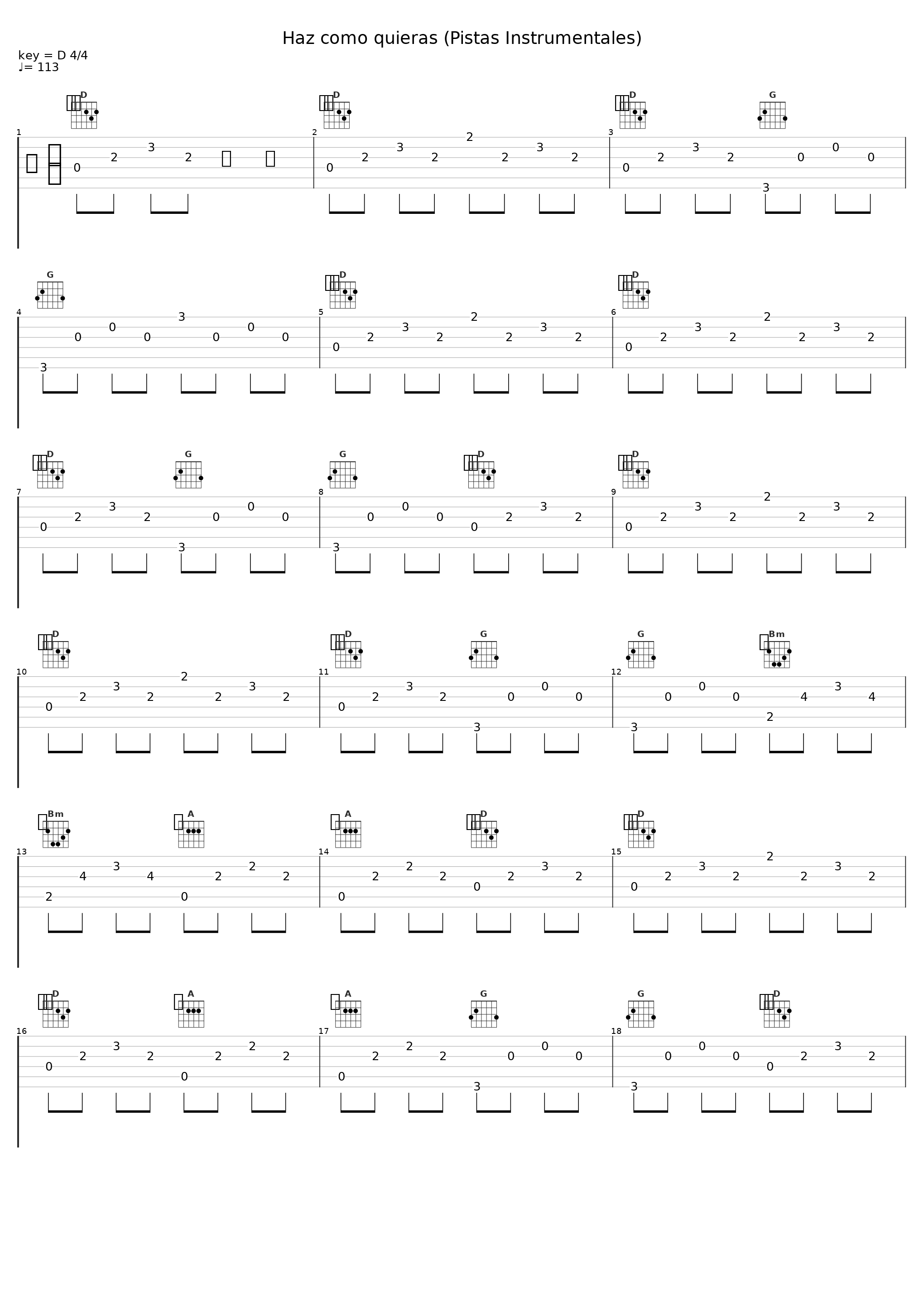 Haz como quieras (Pistas Instrumentales)_Sheila Romero_1