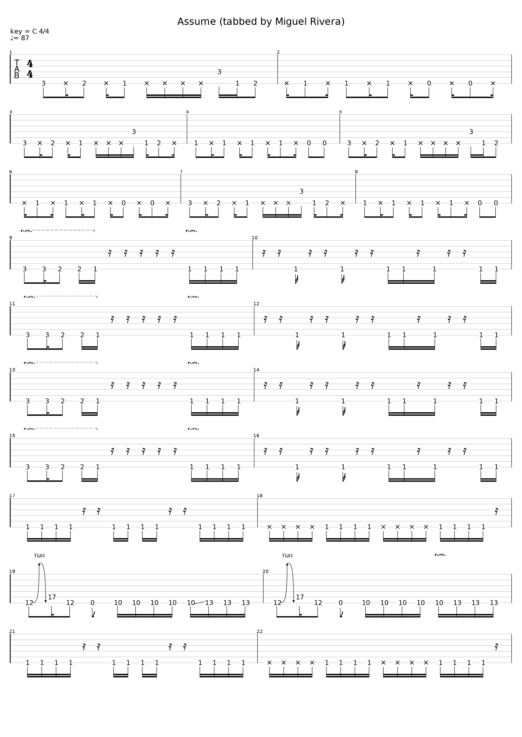 Assume (tabbed by Miguel Rivera)_Sylar_1