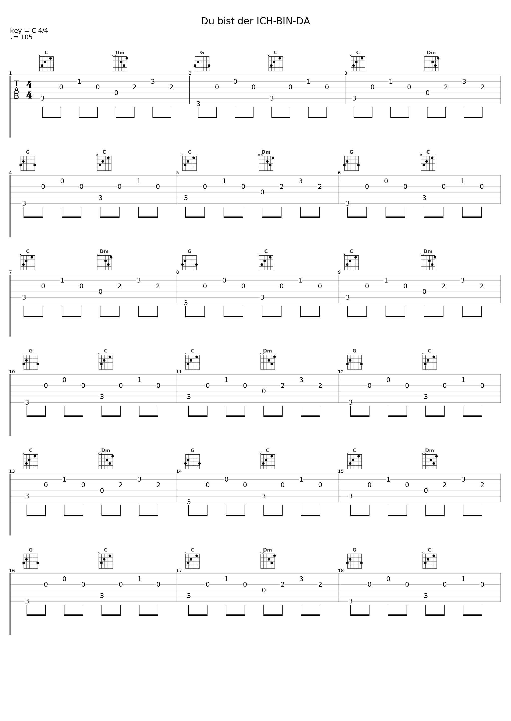 Du bist der ICH-BIN-DA_Reinhard Horn_1