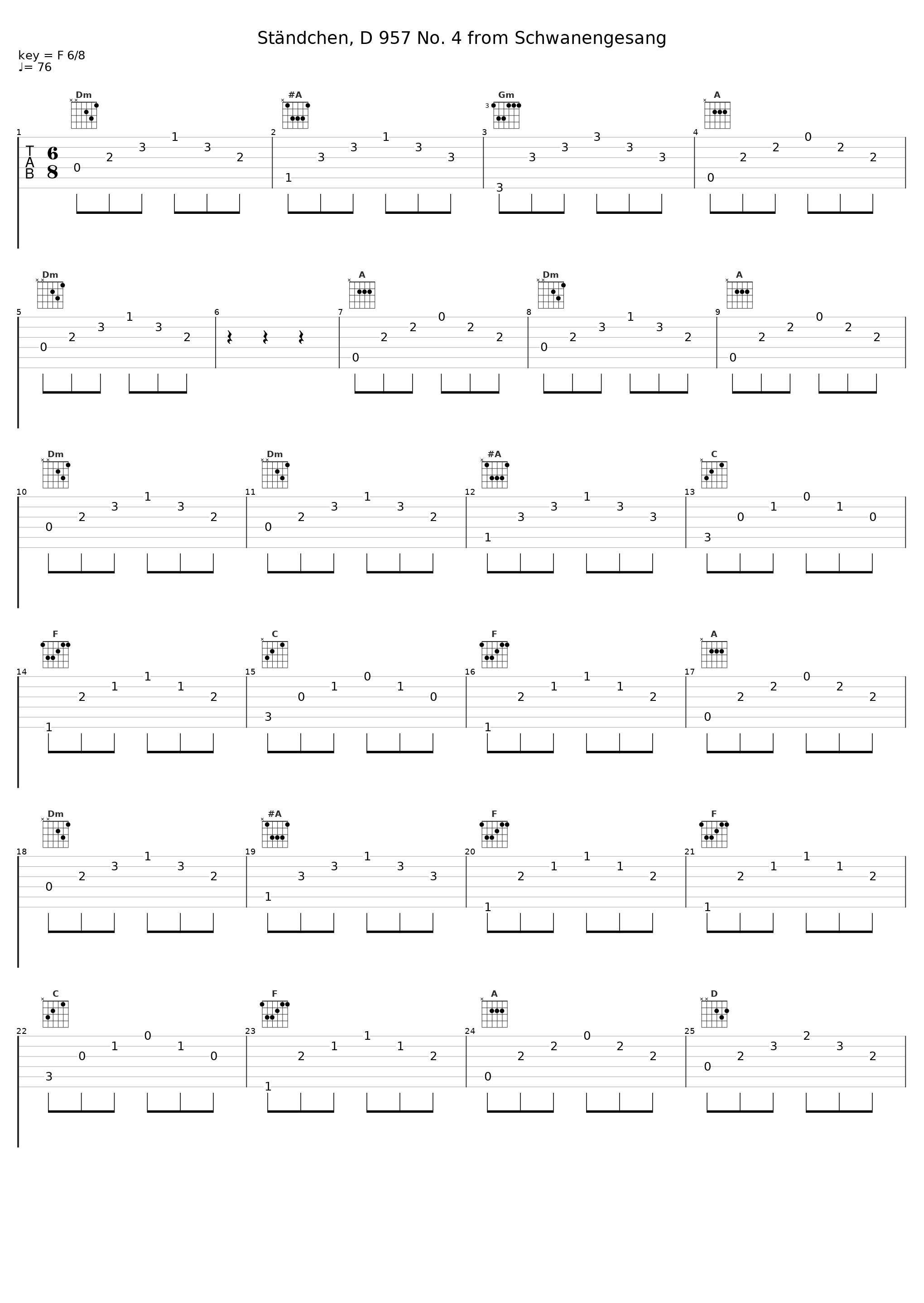Ständchen, D 957 No. 4 from Schwanengesang_Reto Bieri_1