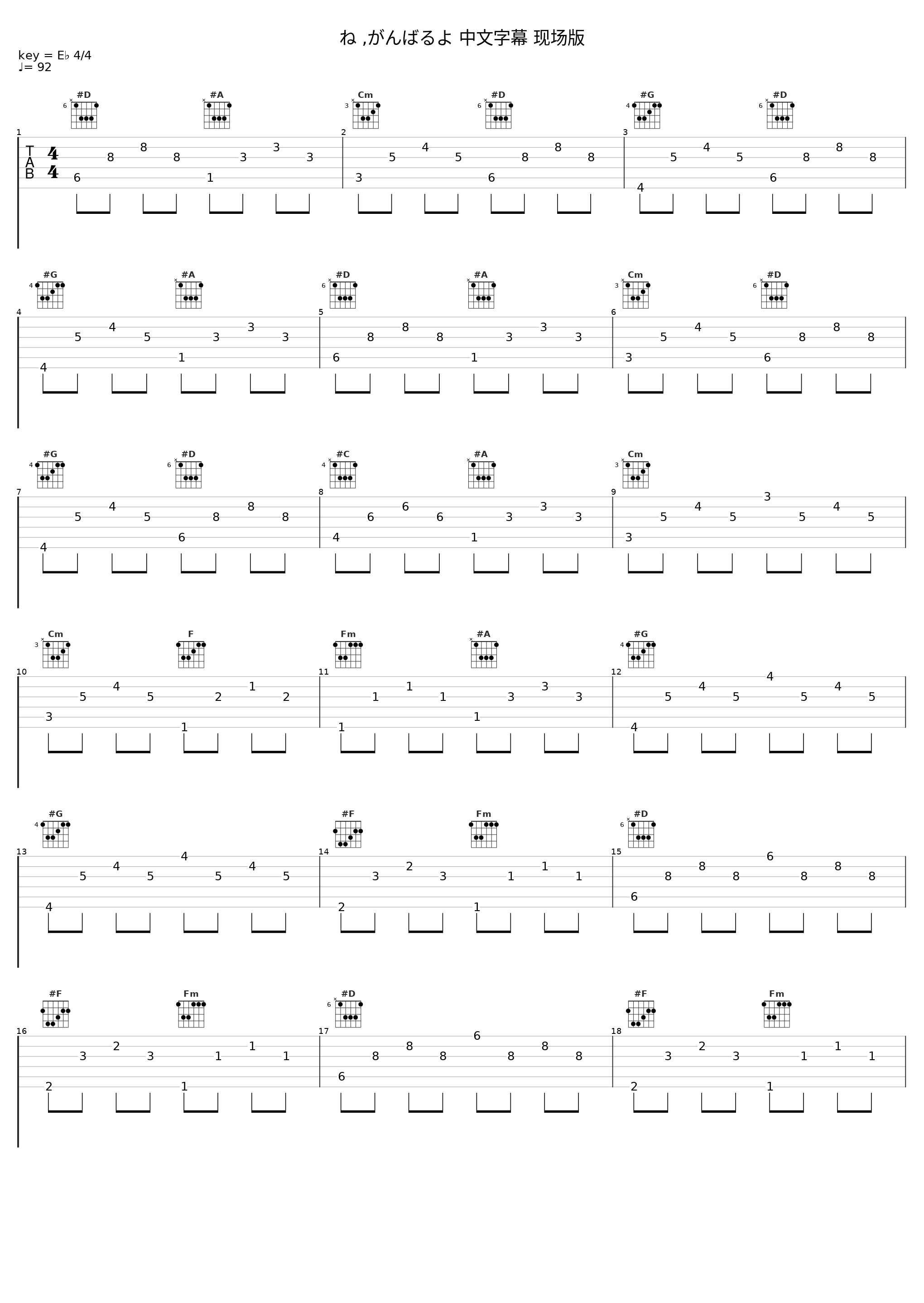 ね ,がんばるよ 中文字幕 现场版_KinKi Kids_1