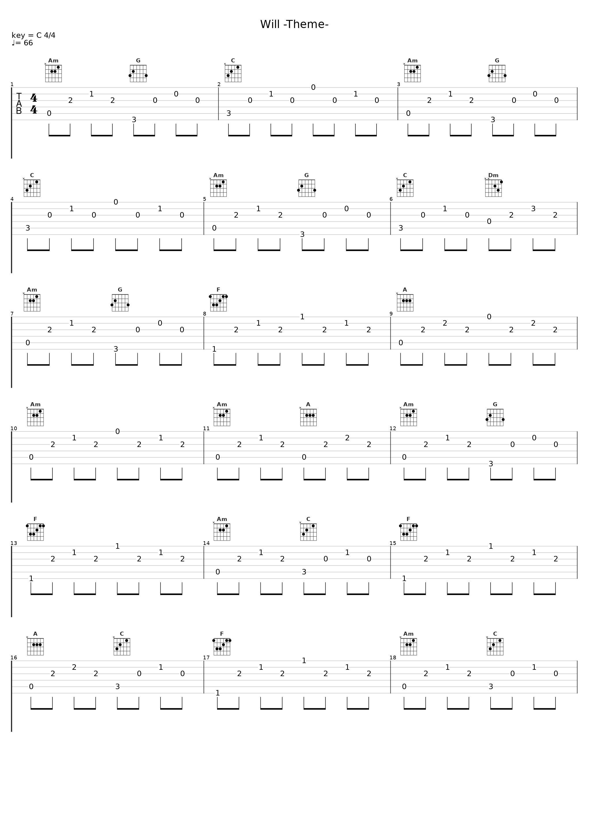 Will -Theme-_阿保刚_1