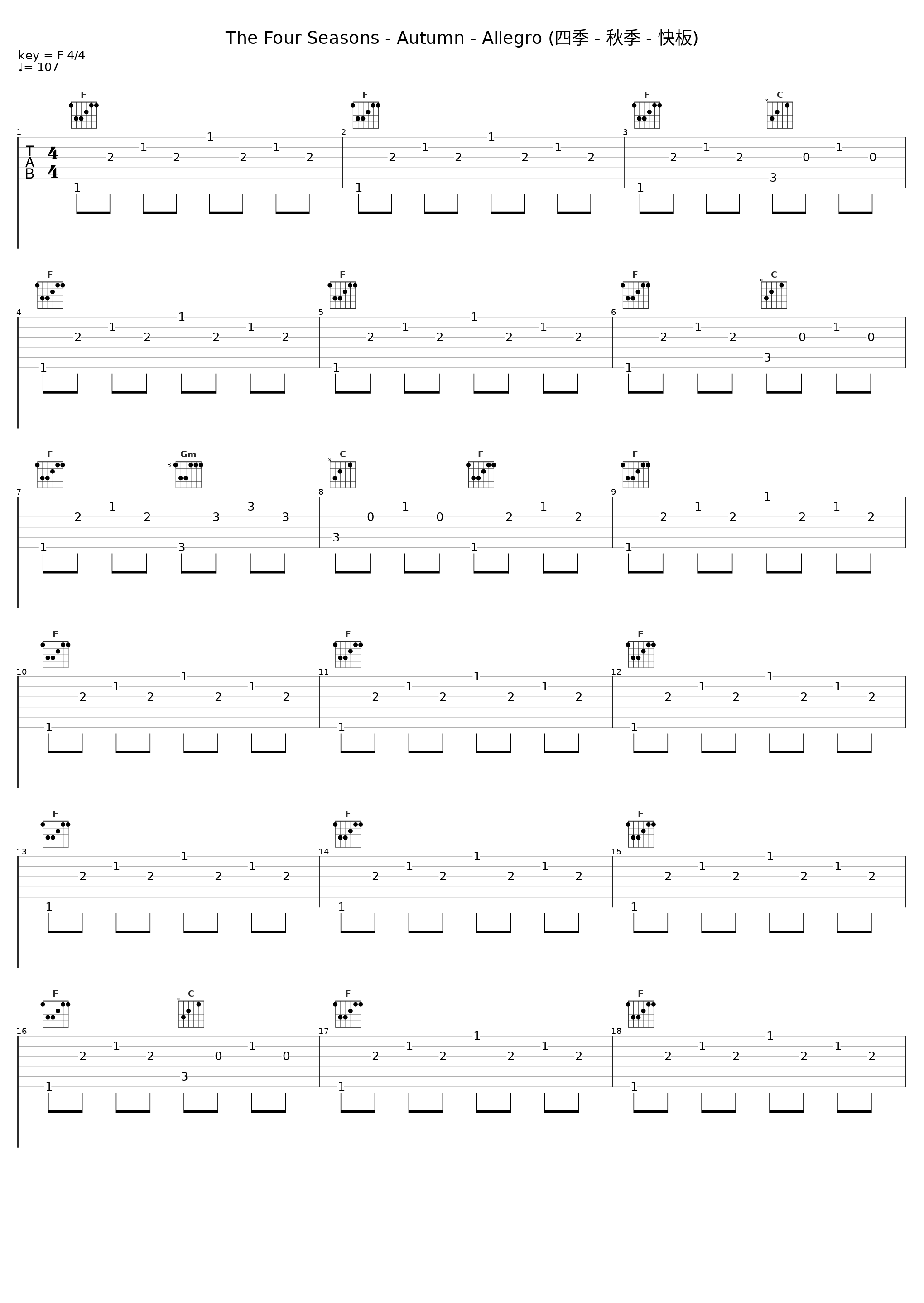 The Four Seasons - Autumn - Allegro (四季 - 秋季 - 快板)_小澤征爾_1