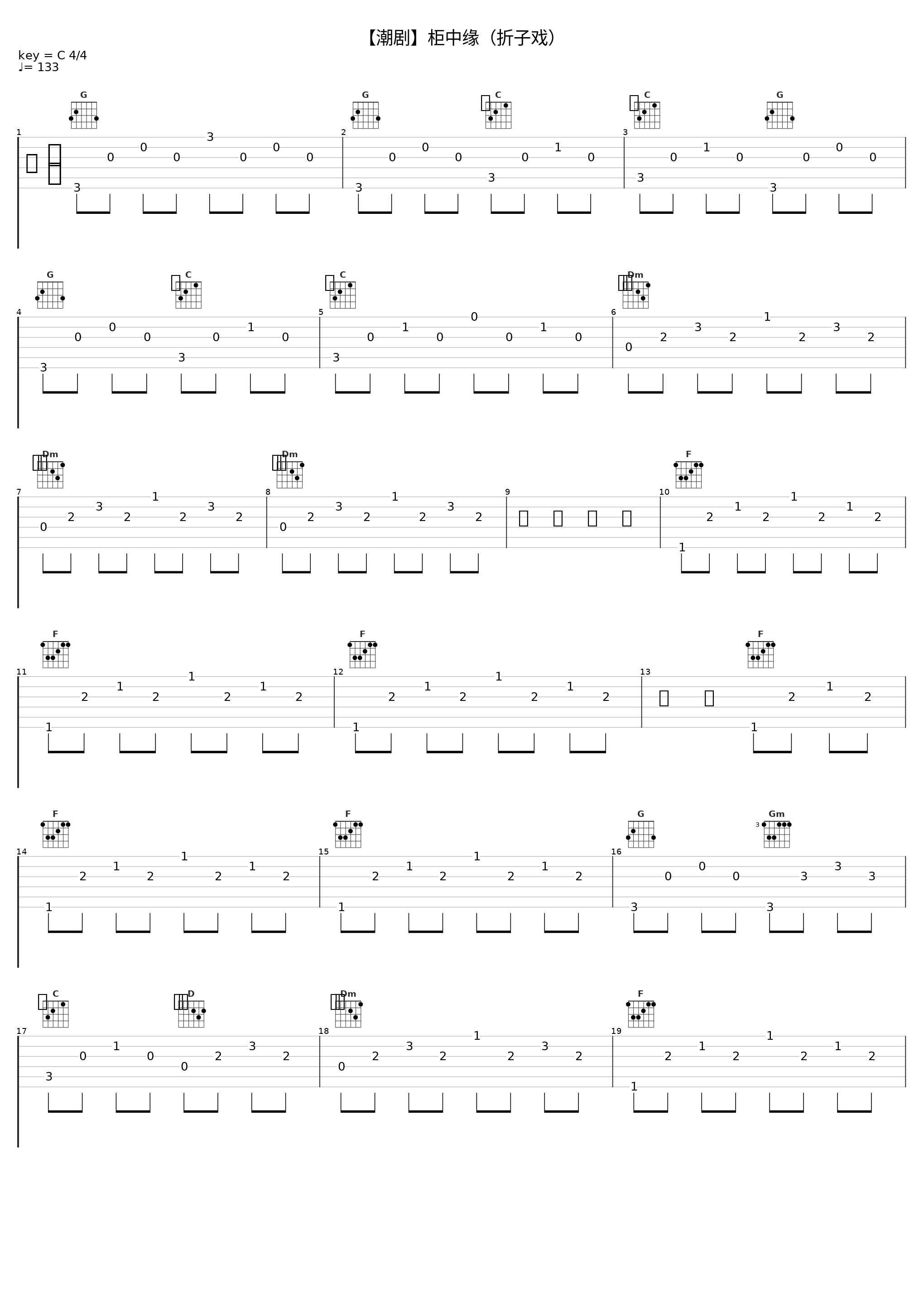 【潮剧】柜中缘（折子戏）_戏曲_1