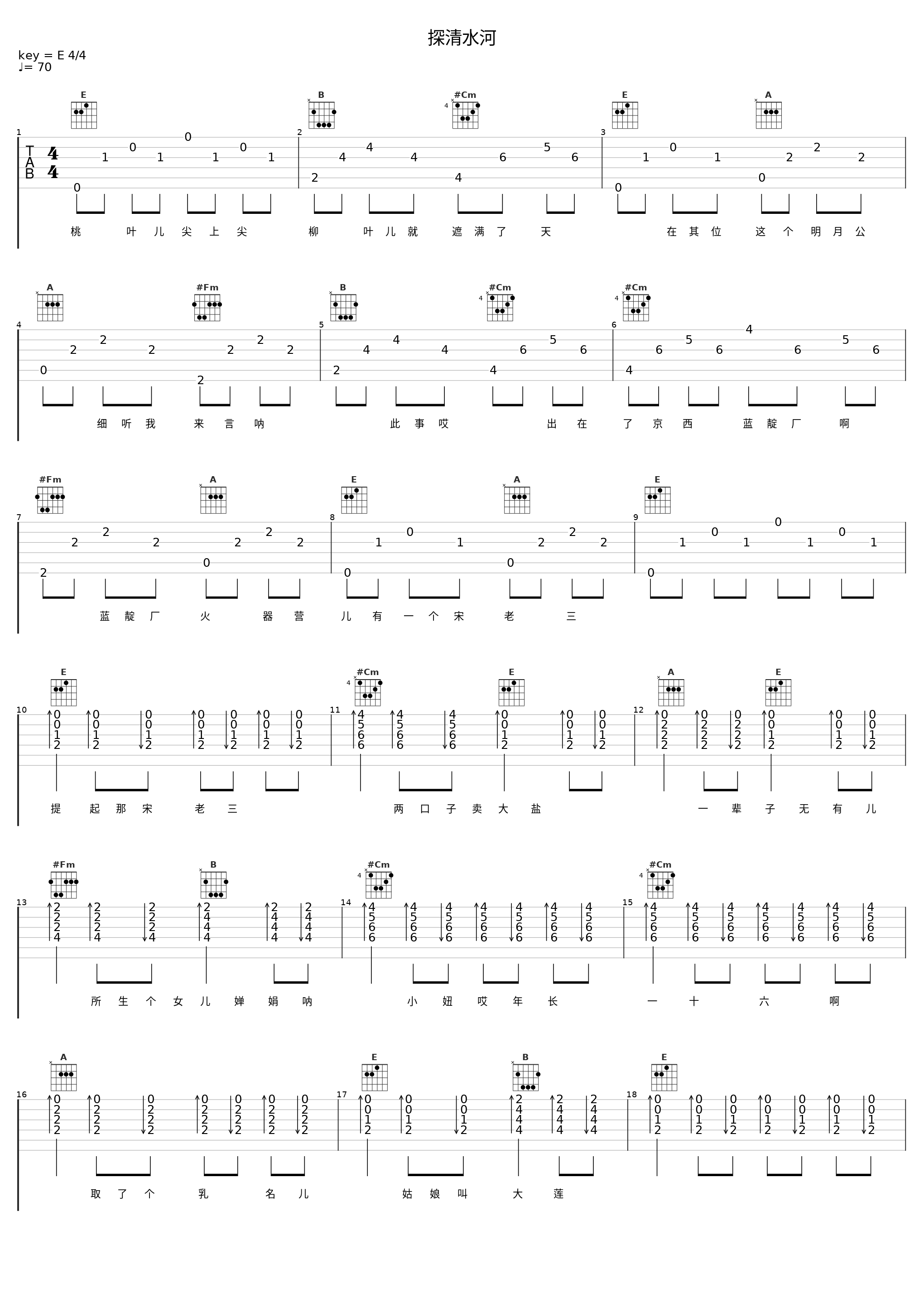 探清水河_洛天依_1