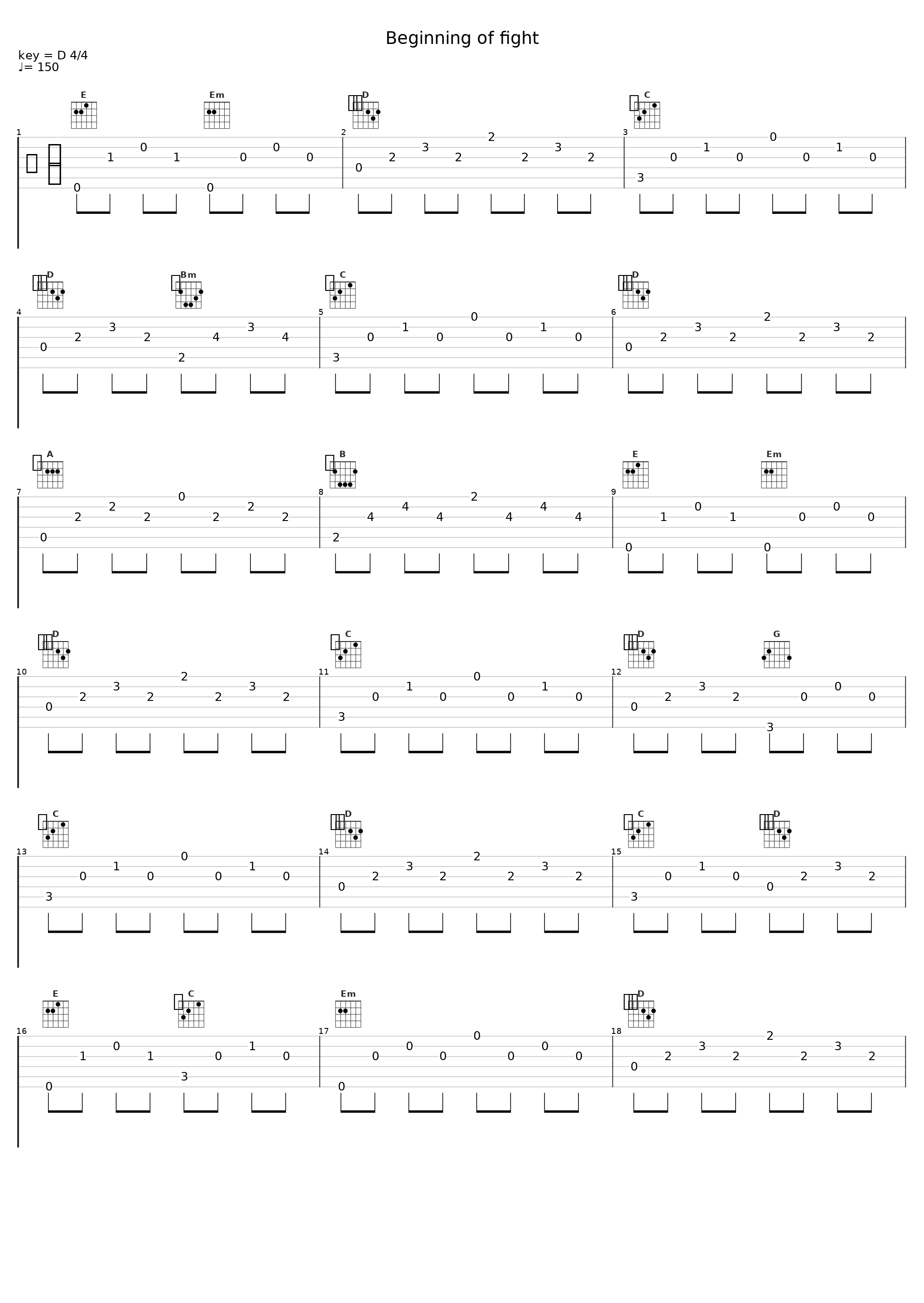 Beginning of fight_阿保刚_1