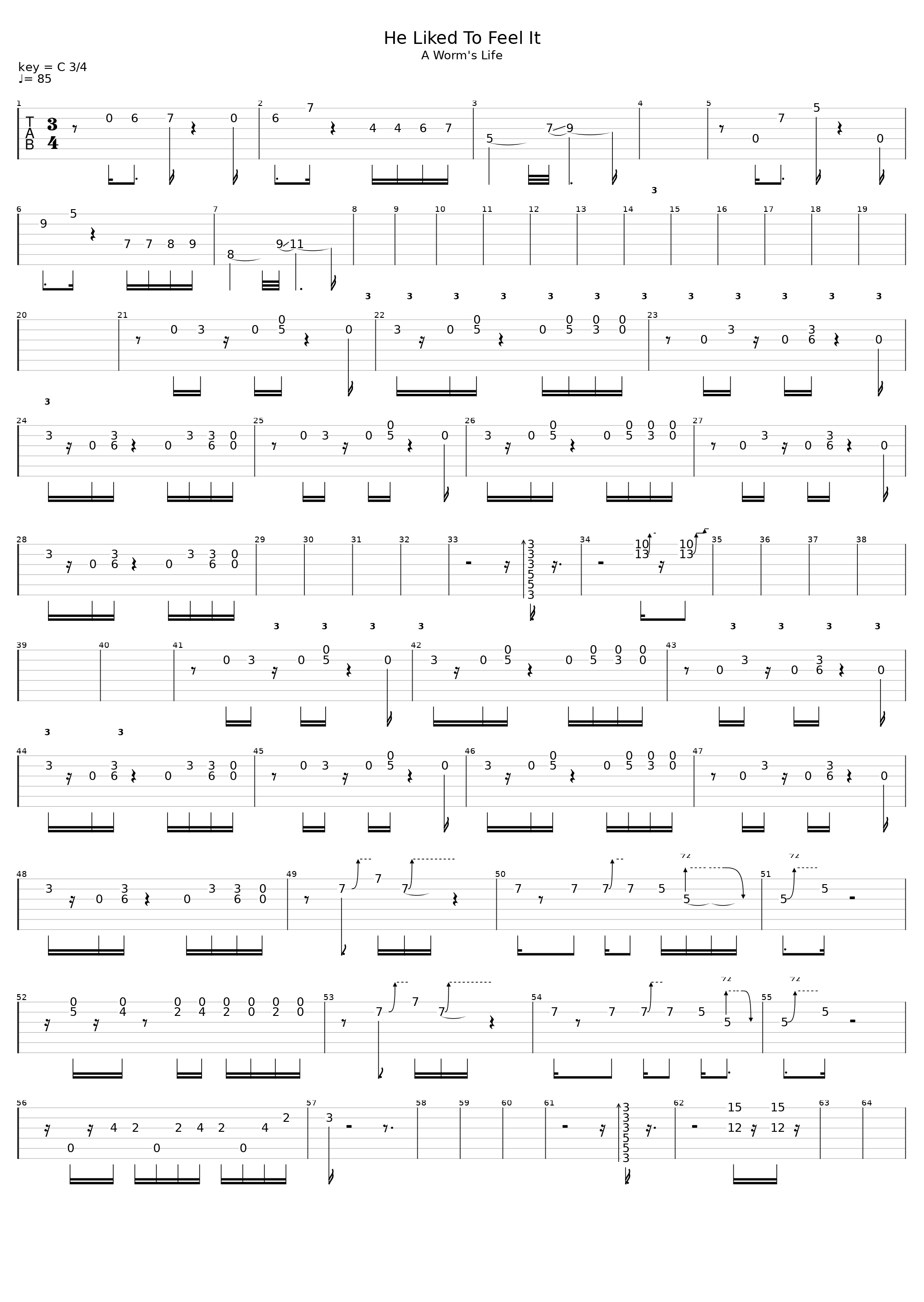 He Liked To Feel It_Crash Test Dummies_1