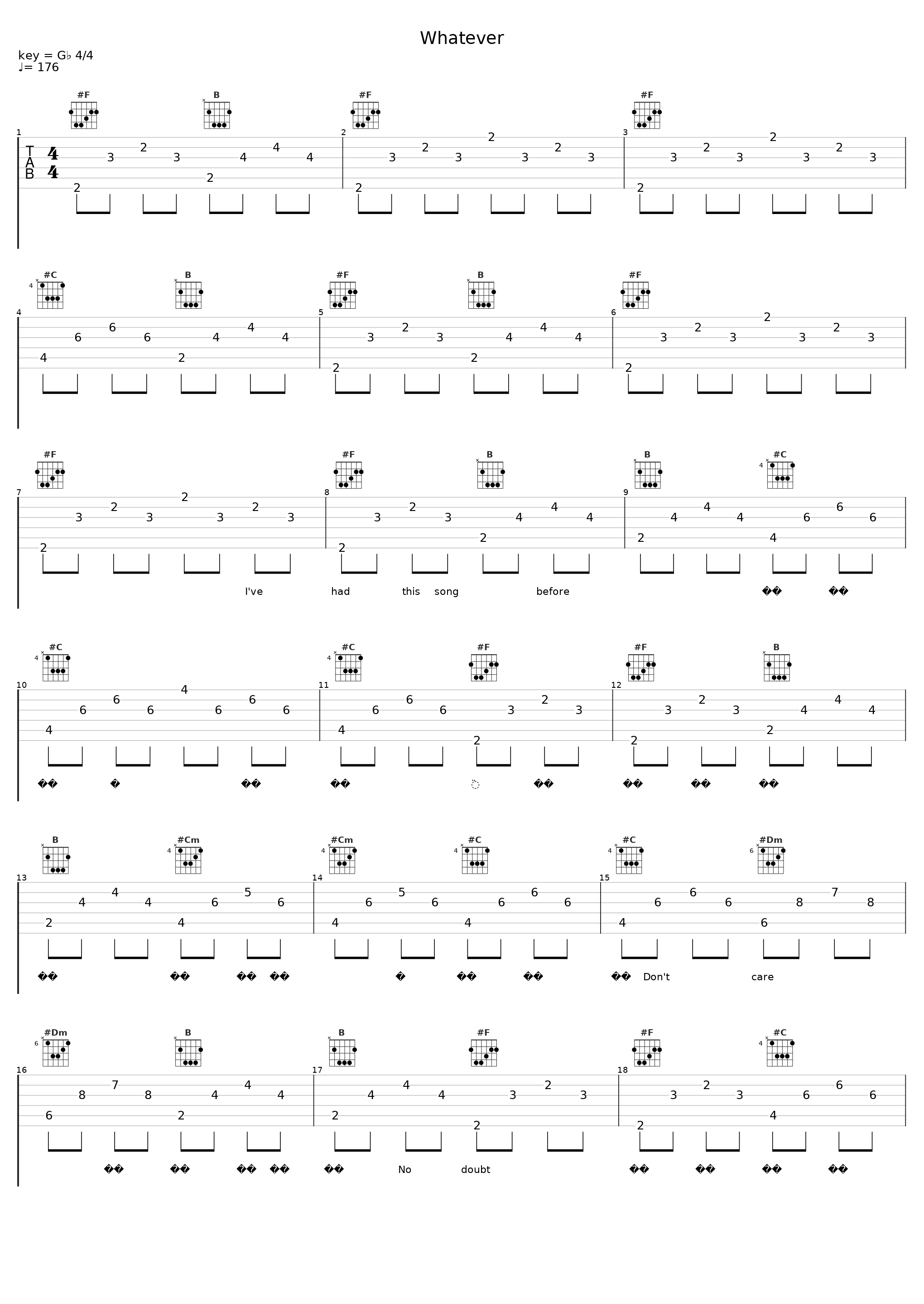 Whatever_中ノ森BAND_1