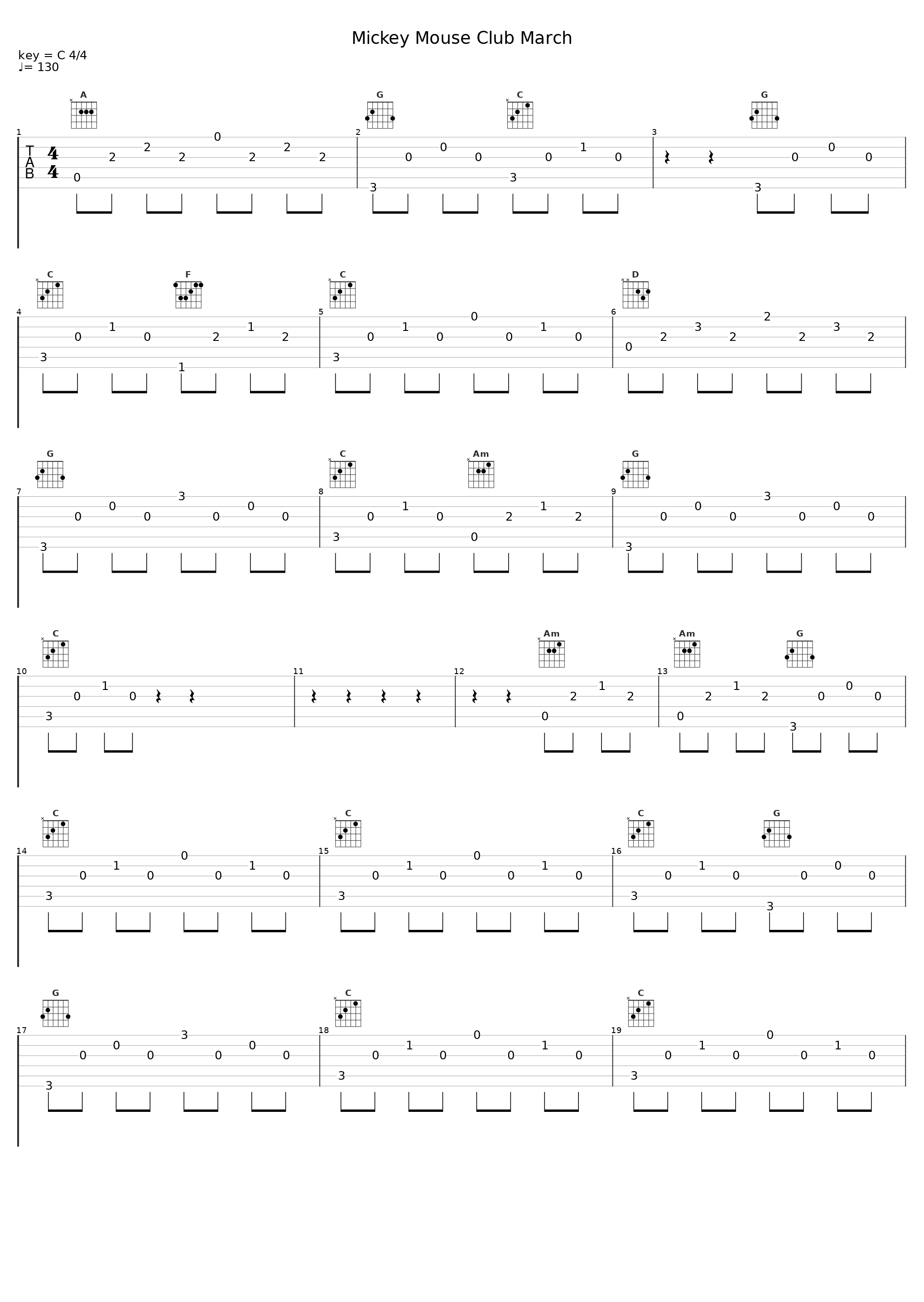 Mickey Mouse Club March_下村阳子_1