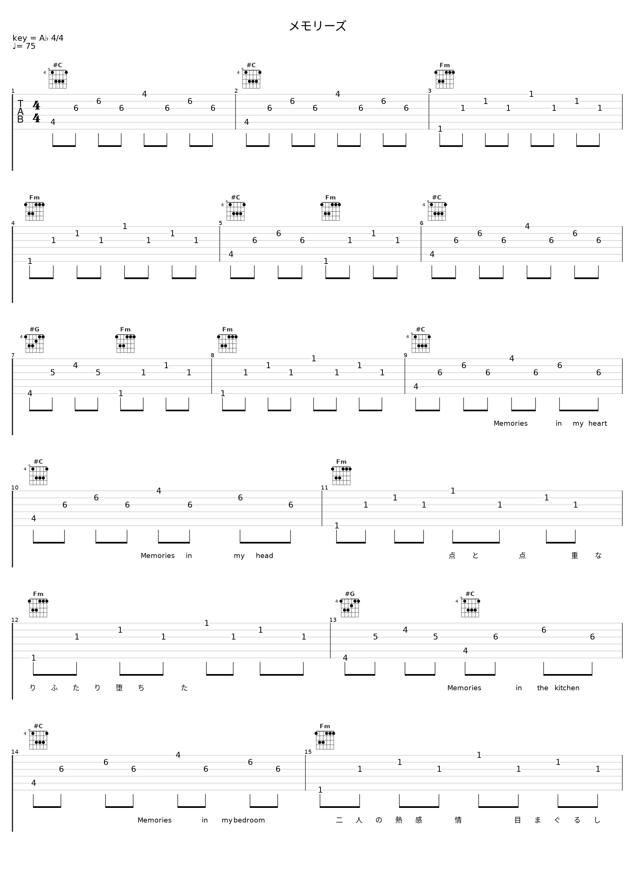 メモリーズ_加藤ミリヤ_1