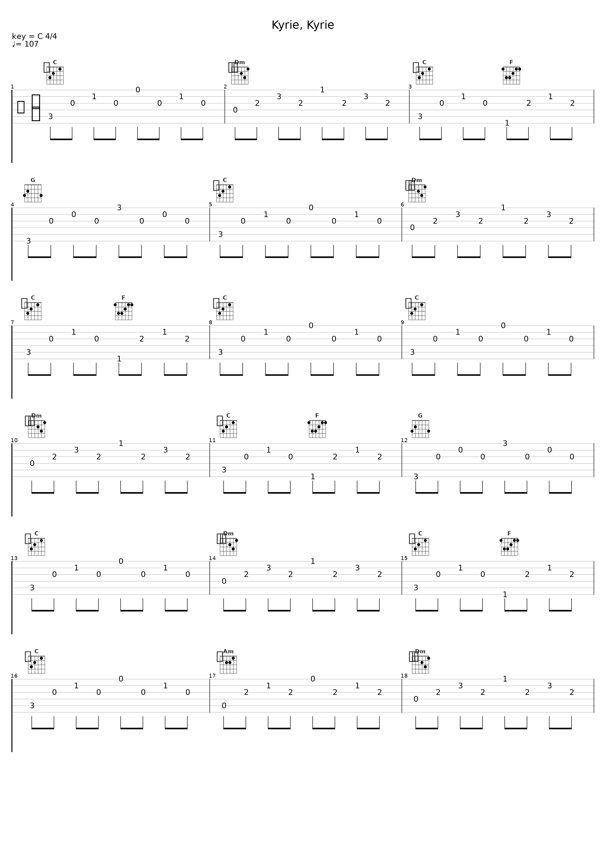 Kyrie, Kyrie_Reinhard Horn_1