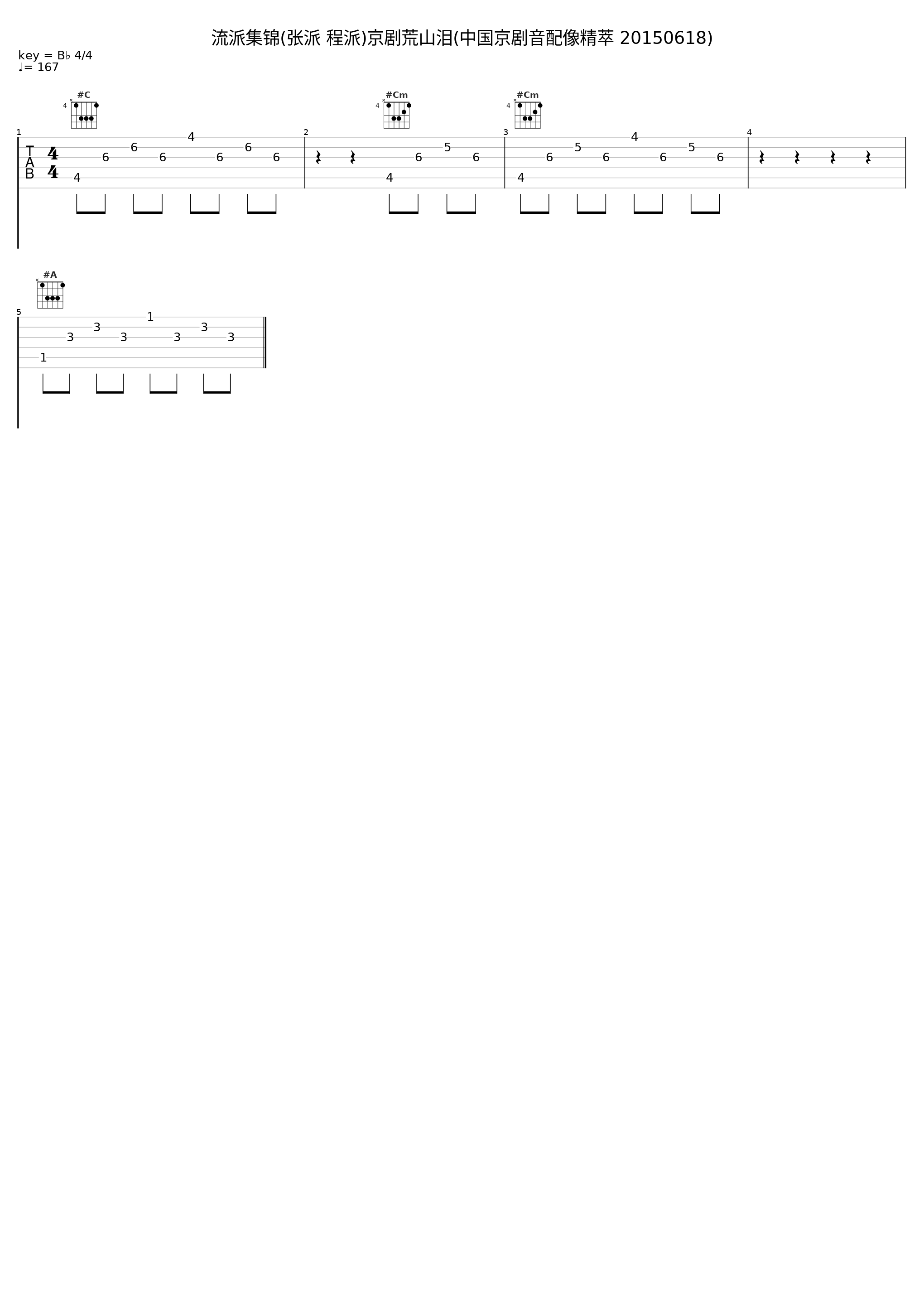 流派集锦(张派 程派)京剧荒山泪(中国京剧音配像精萃 20150618)_戏曲_1