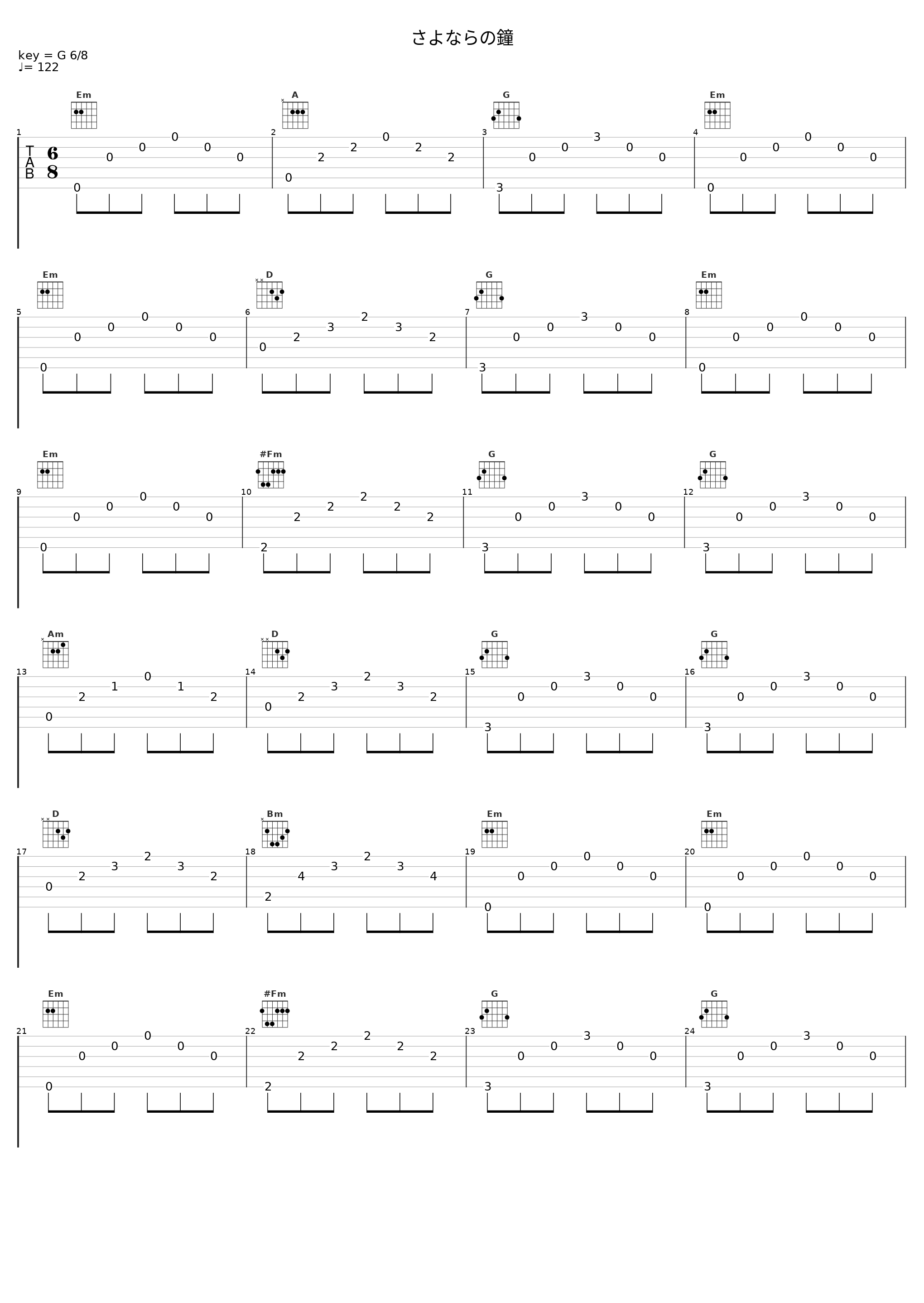 さよならの鐘_THE ALFEE_1