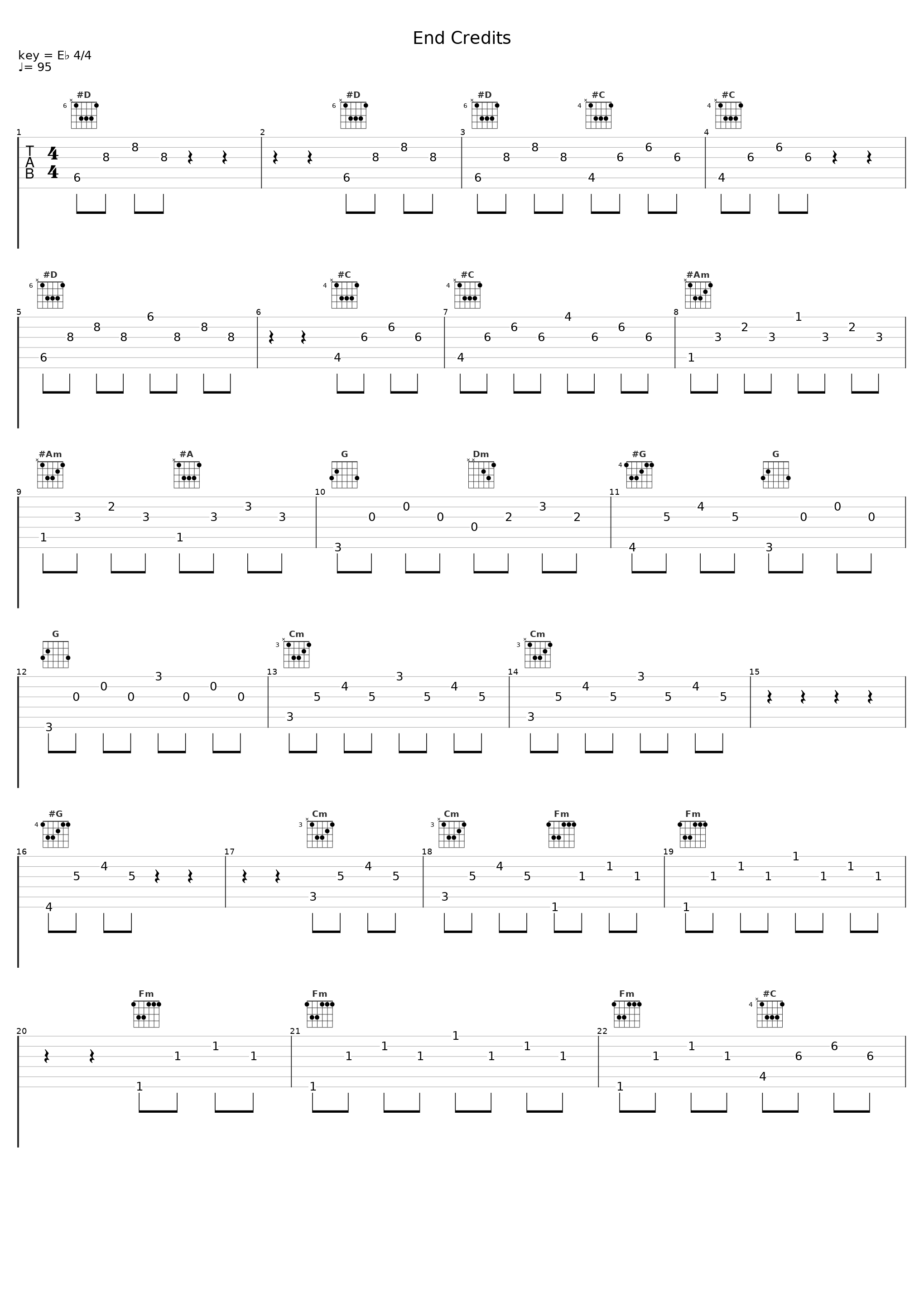 End Credits_Gabriel Yared_1