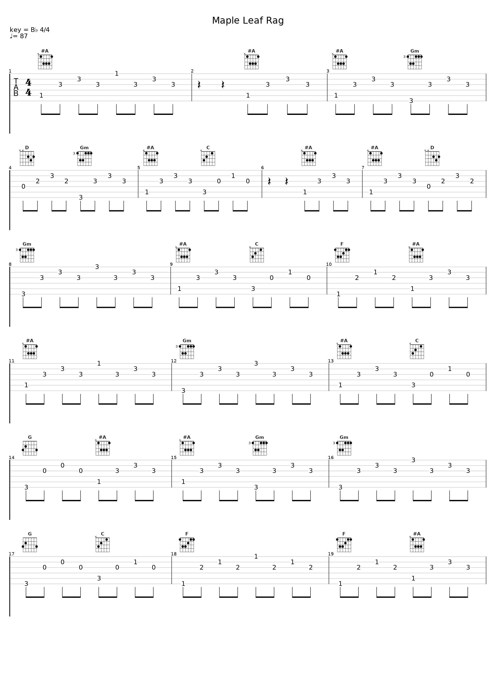 Maple Leaf Rag_Scott Joplin_1