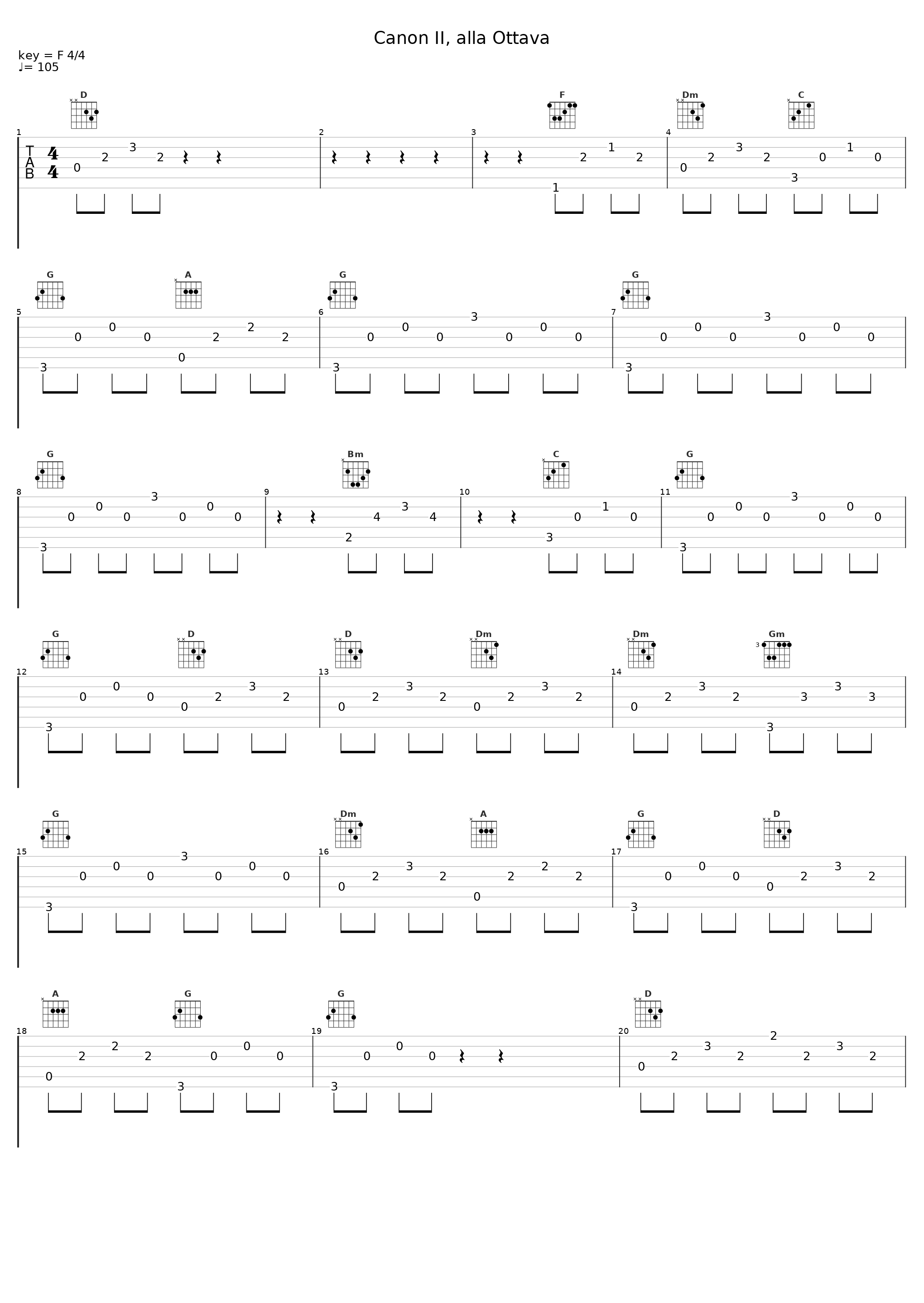 Canon II, alla Ottava_Ensemble L'Arte della Fuga_1