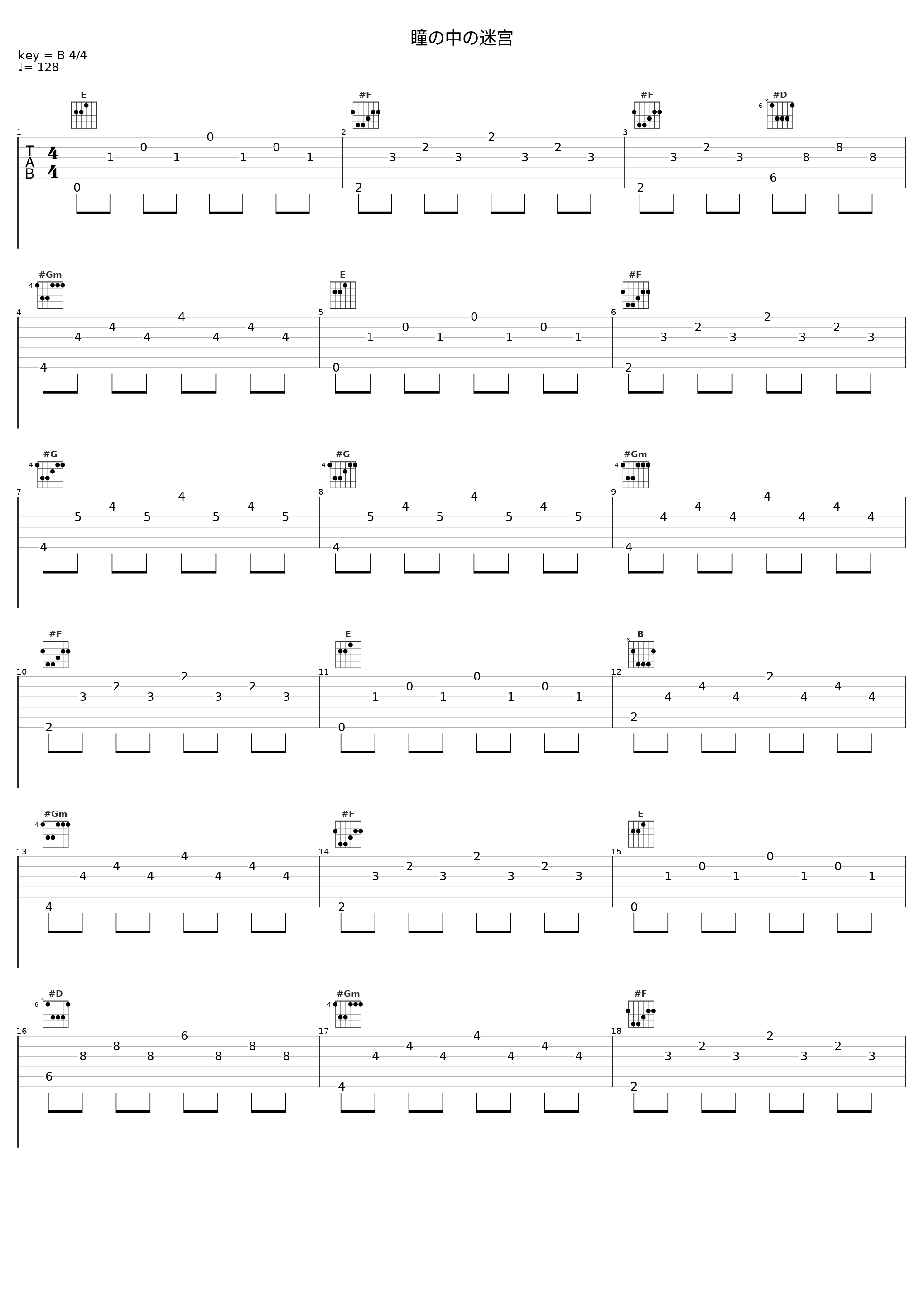 瞳の中の迷宫_镜音铃,镜音连_1