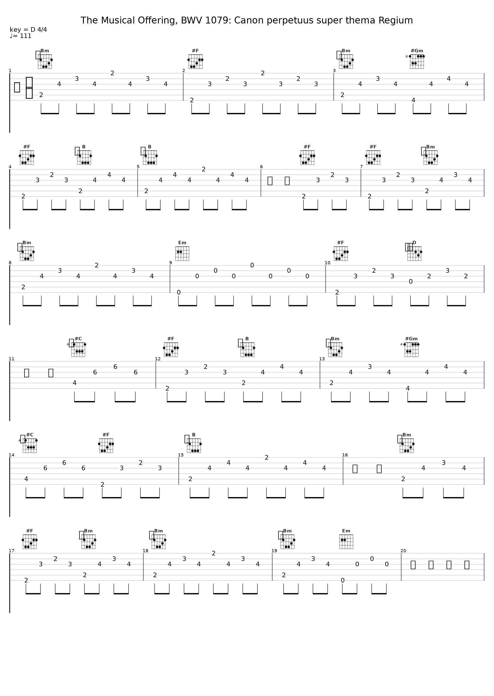 The Musical Offering, BWV 1079: Canon perpetuus super thema Regium_Camerata Kilkenny_1