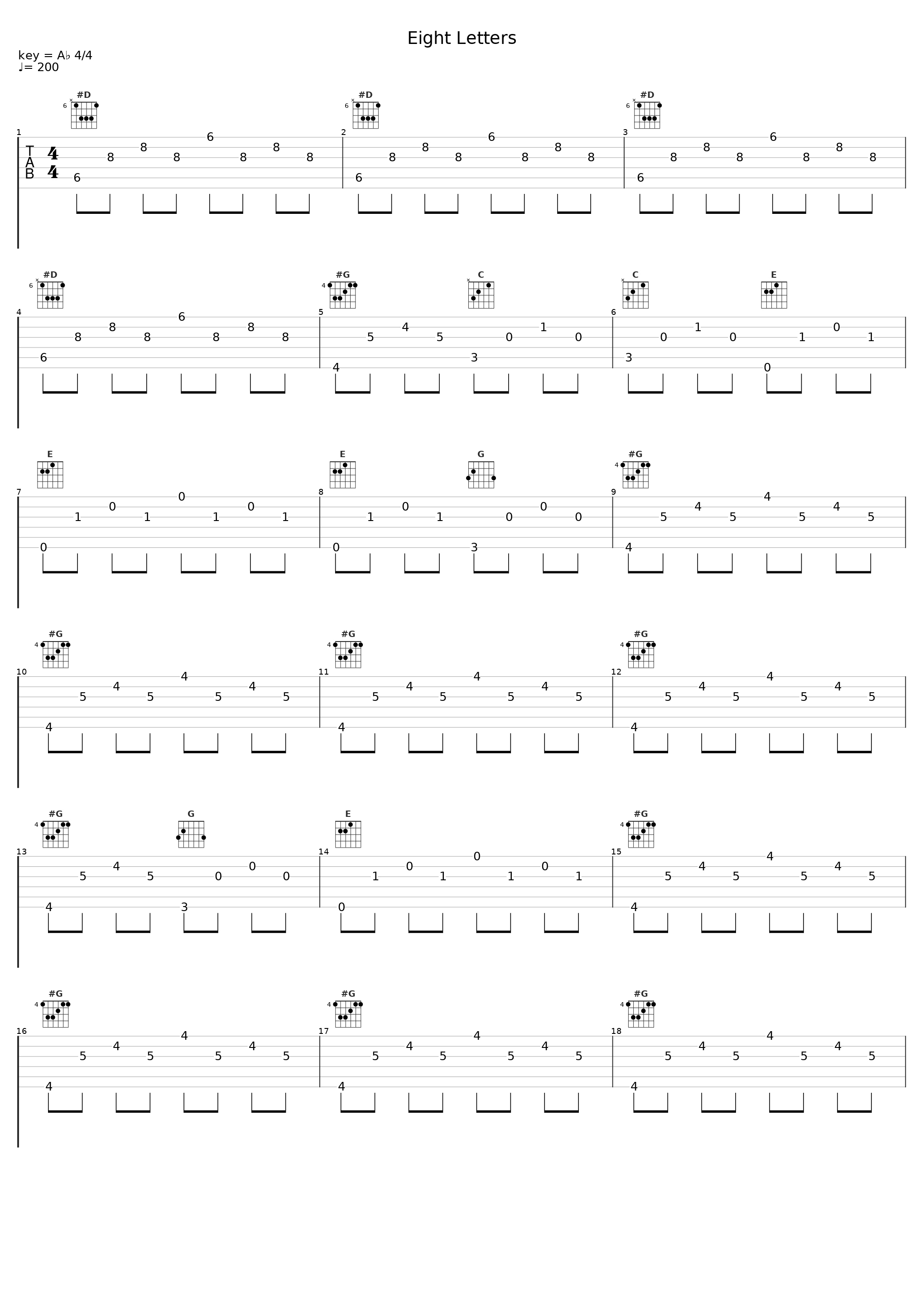 Eight Letters_Raymond Scott_1