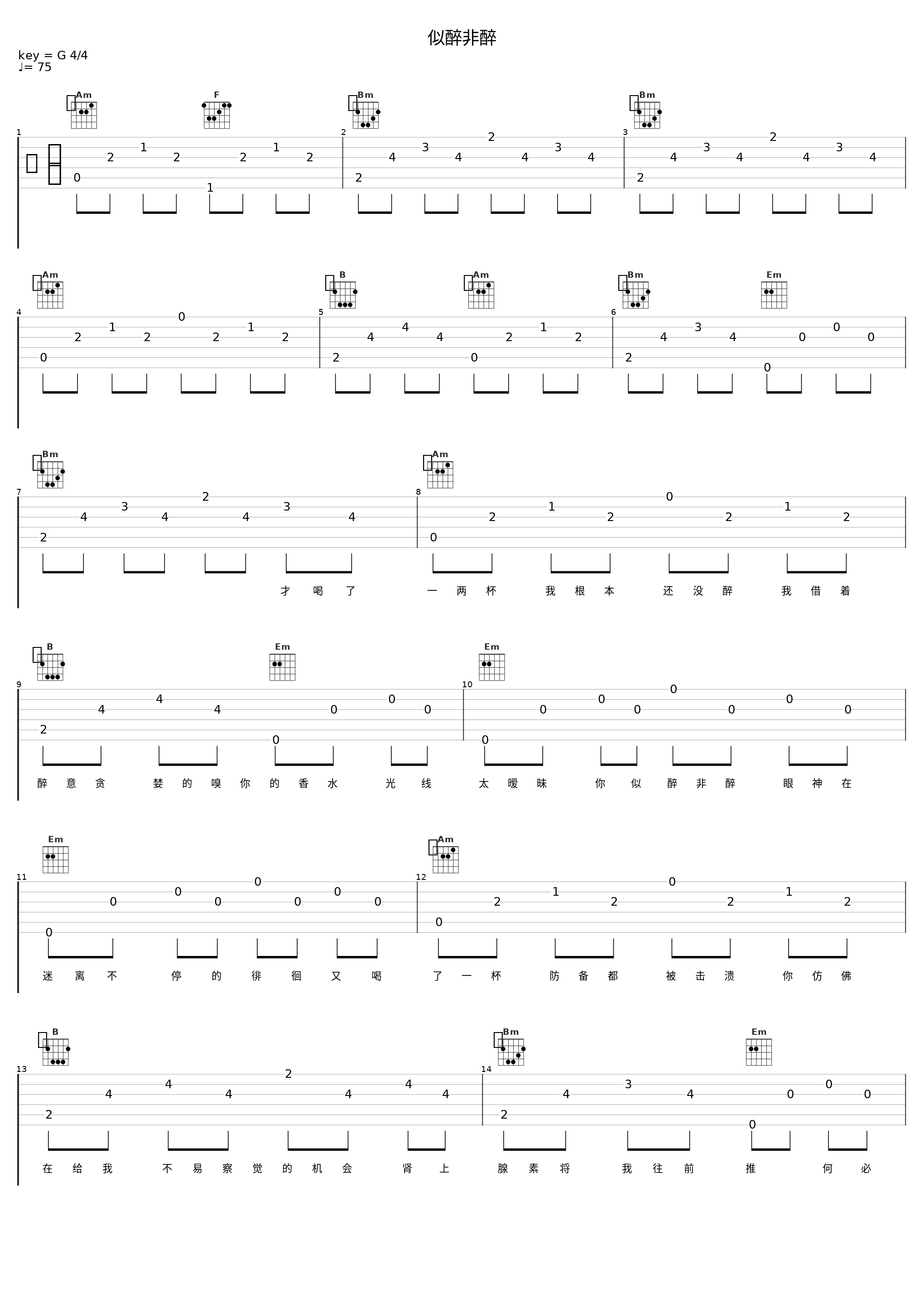 似醉非醉_大川Dietry_1