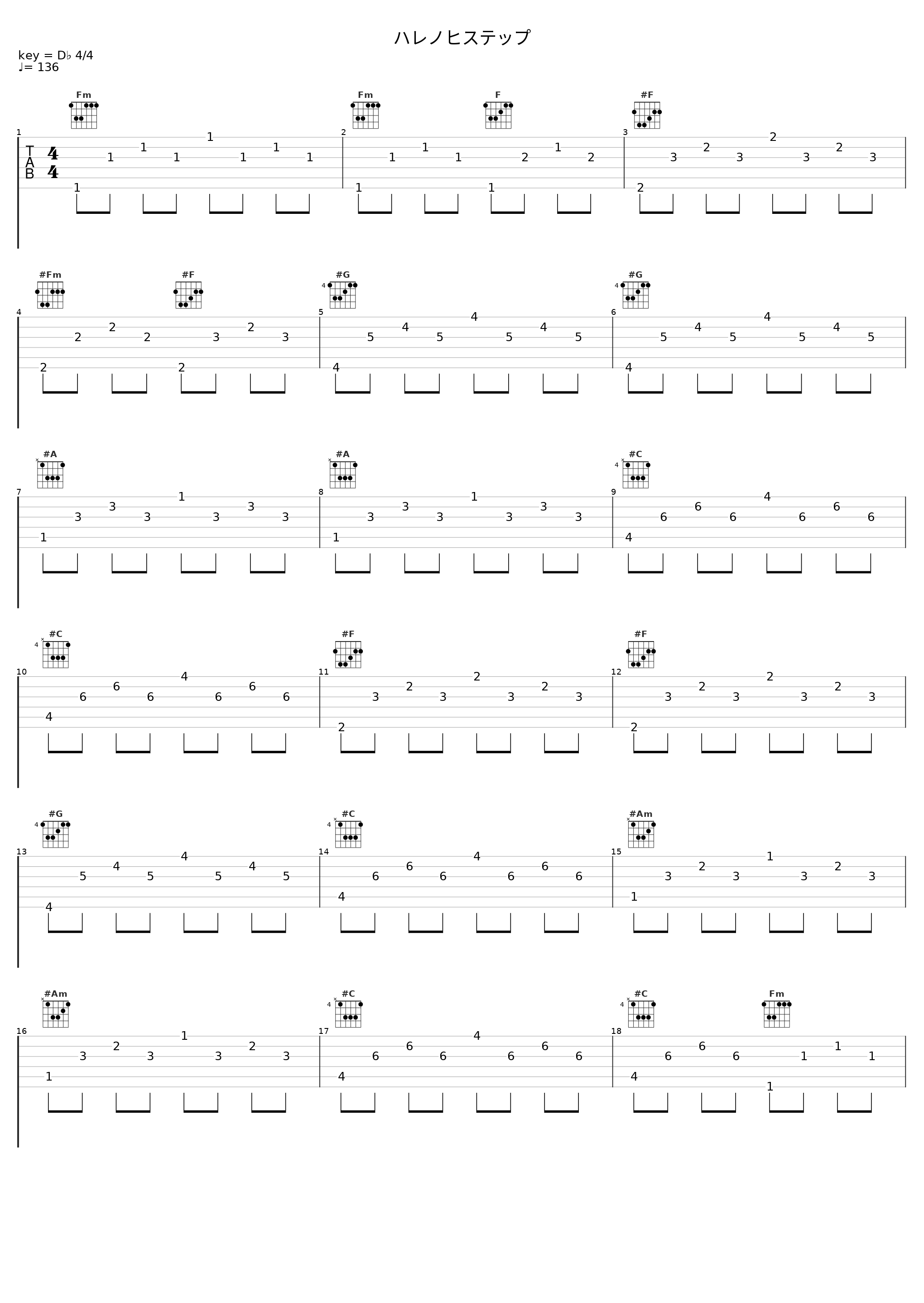 ハレノヒステップ_霜月遥_1