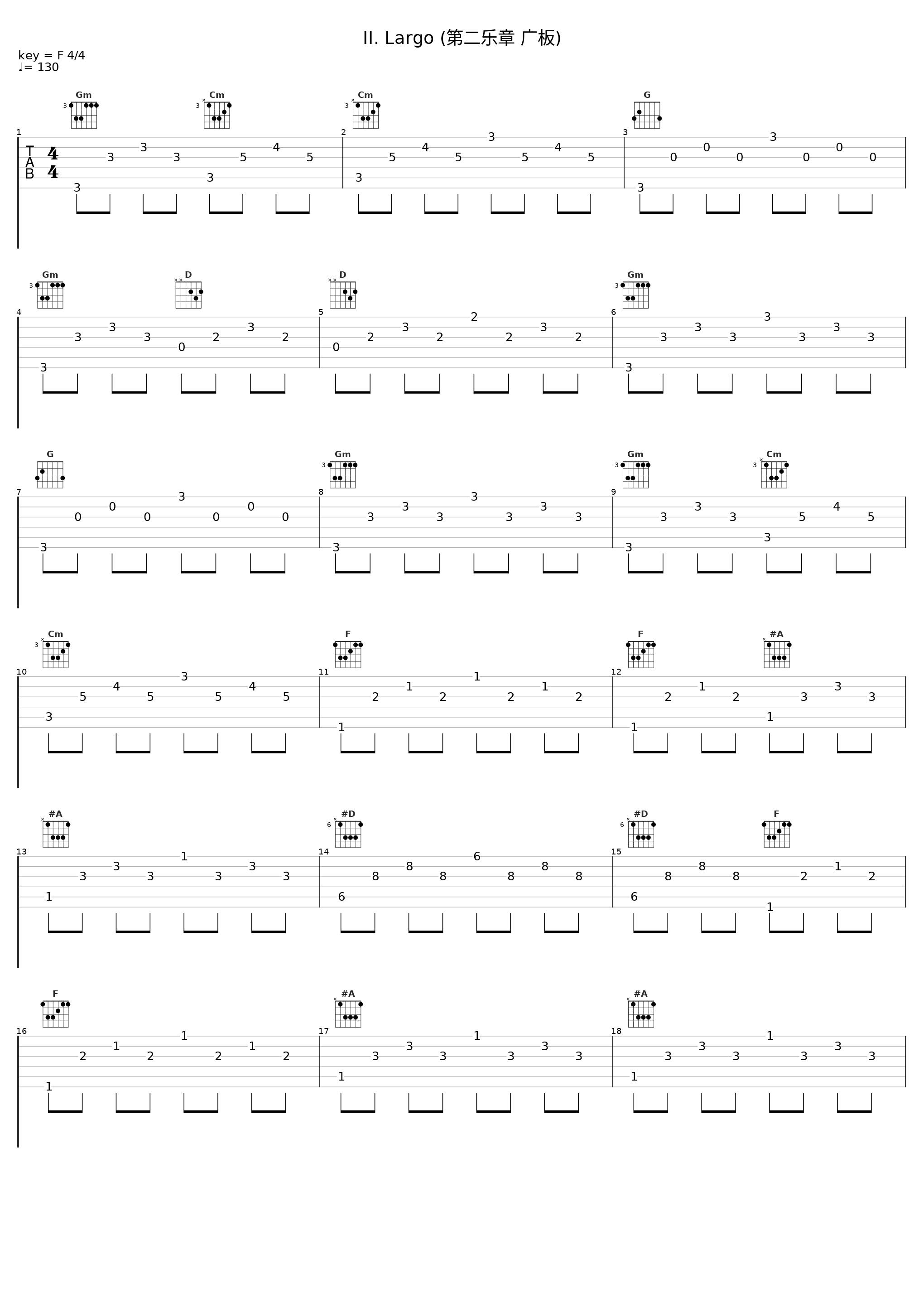 II. Largo (第二乐章 广板)_Raphael Wallfisch_1