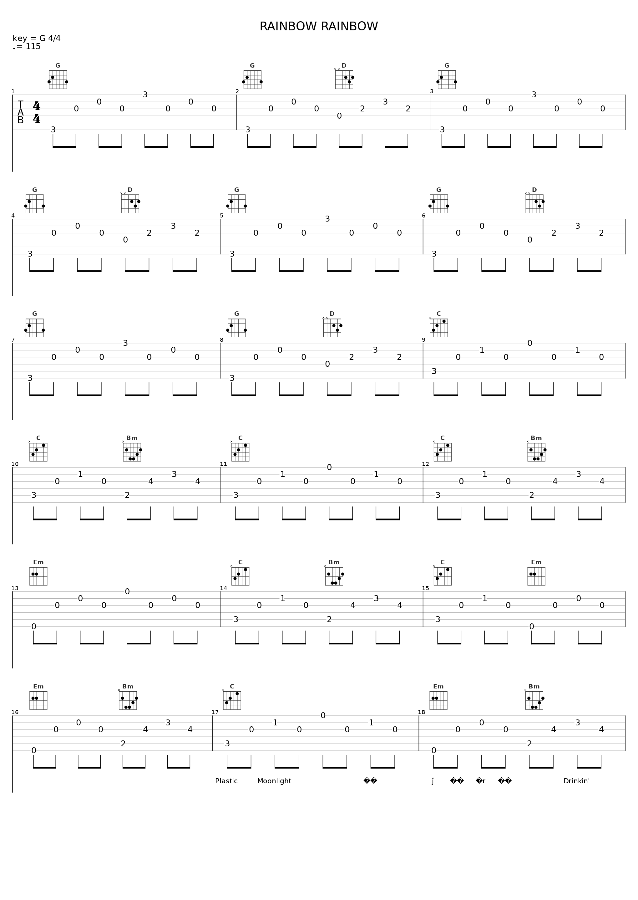 RAINBOW RAINBOW_TM NETWORK_1