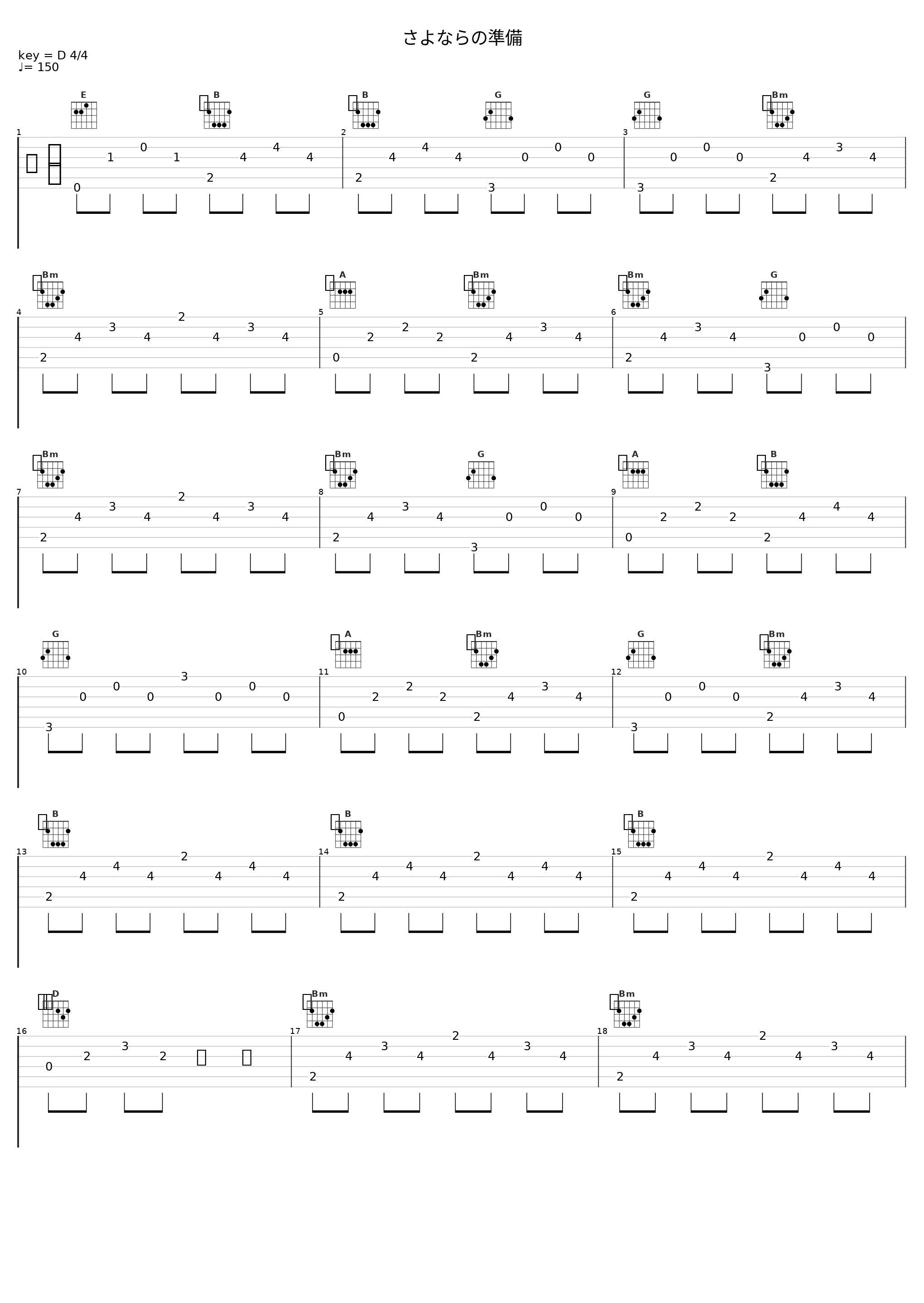 さよならの準備_TM NETWORK_1