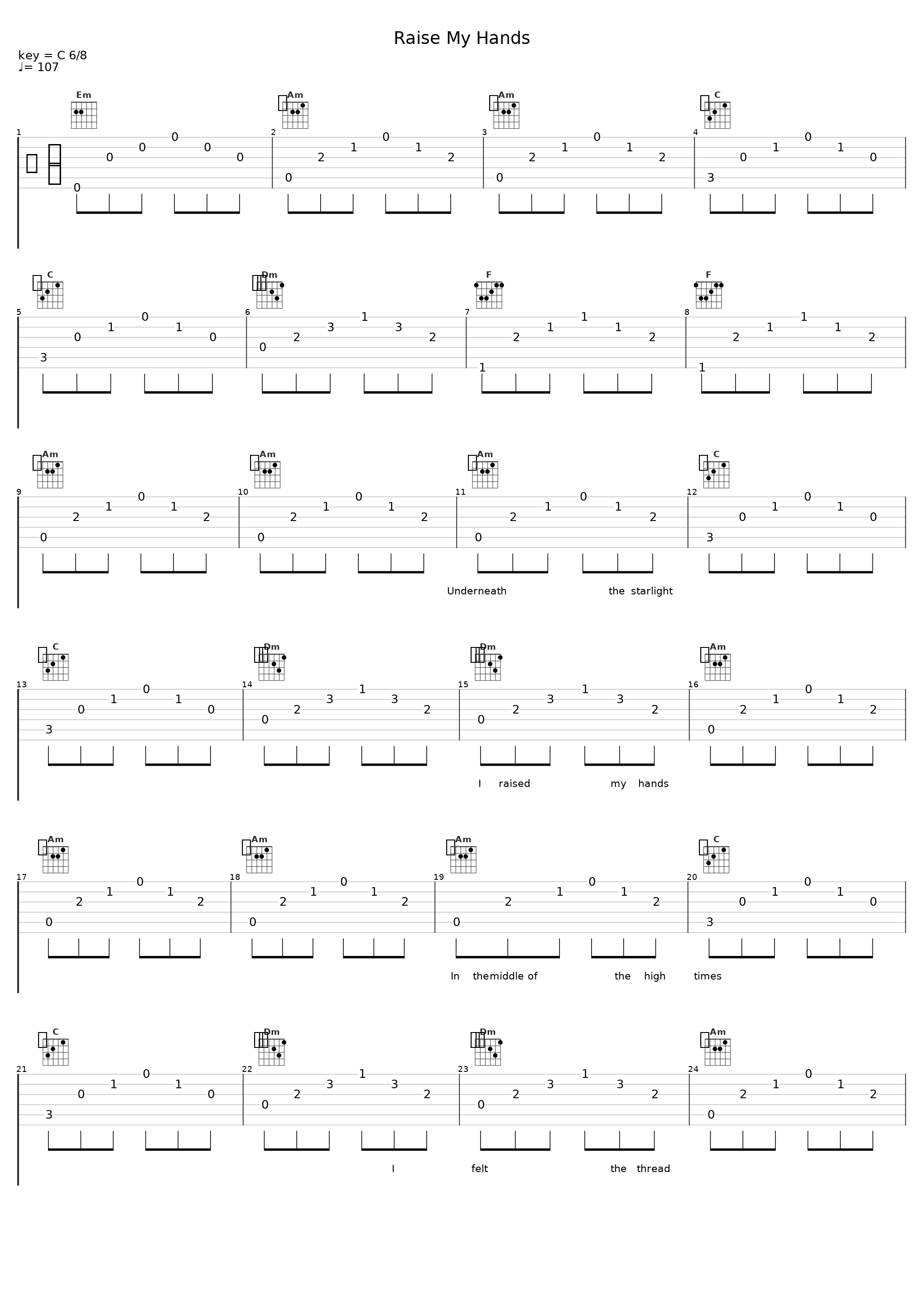 Raise My Hands_Blackchords_1