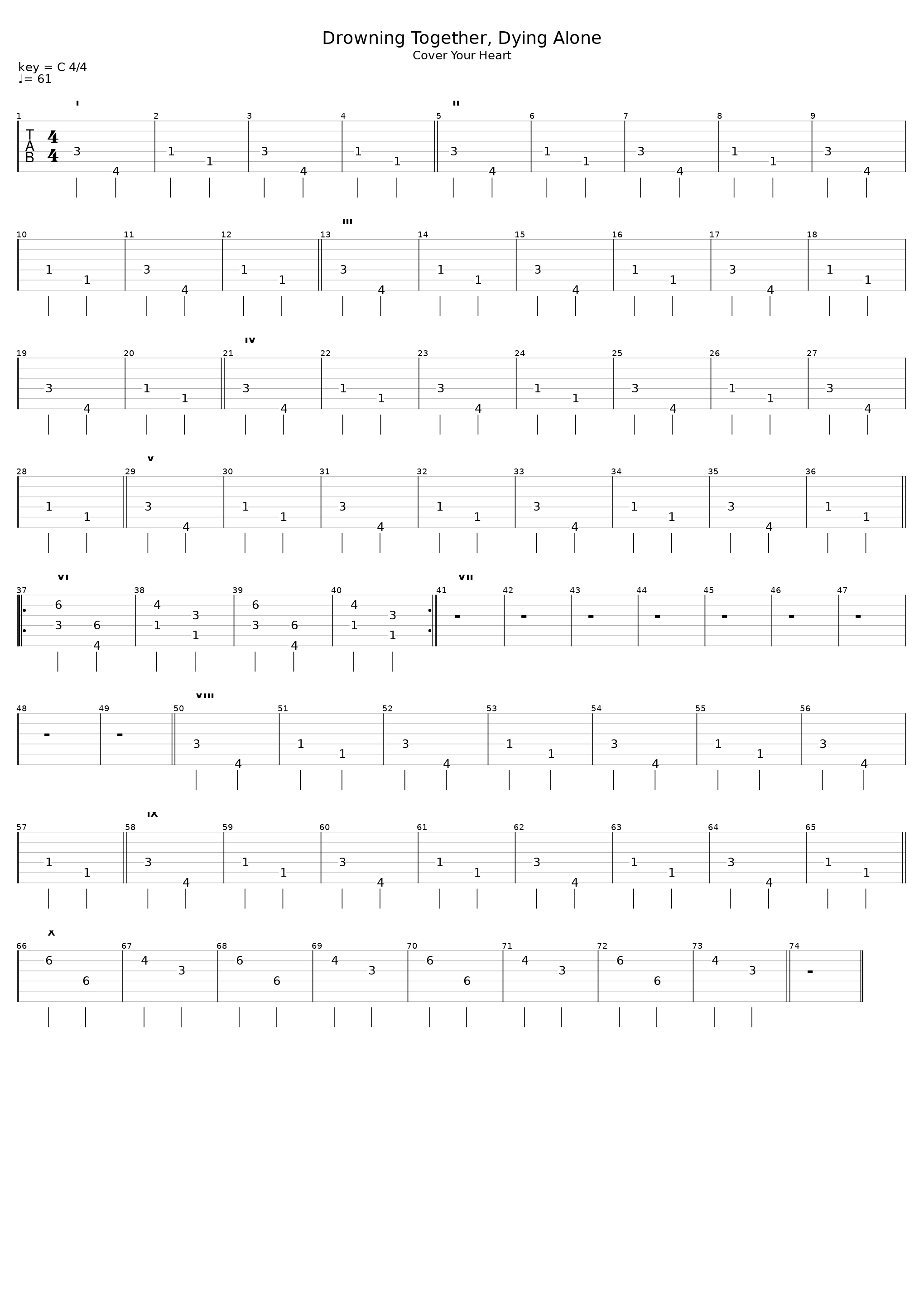 Drowning Together Dying Alone_Black Light Burns_1