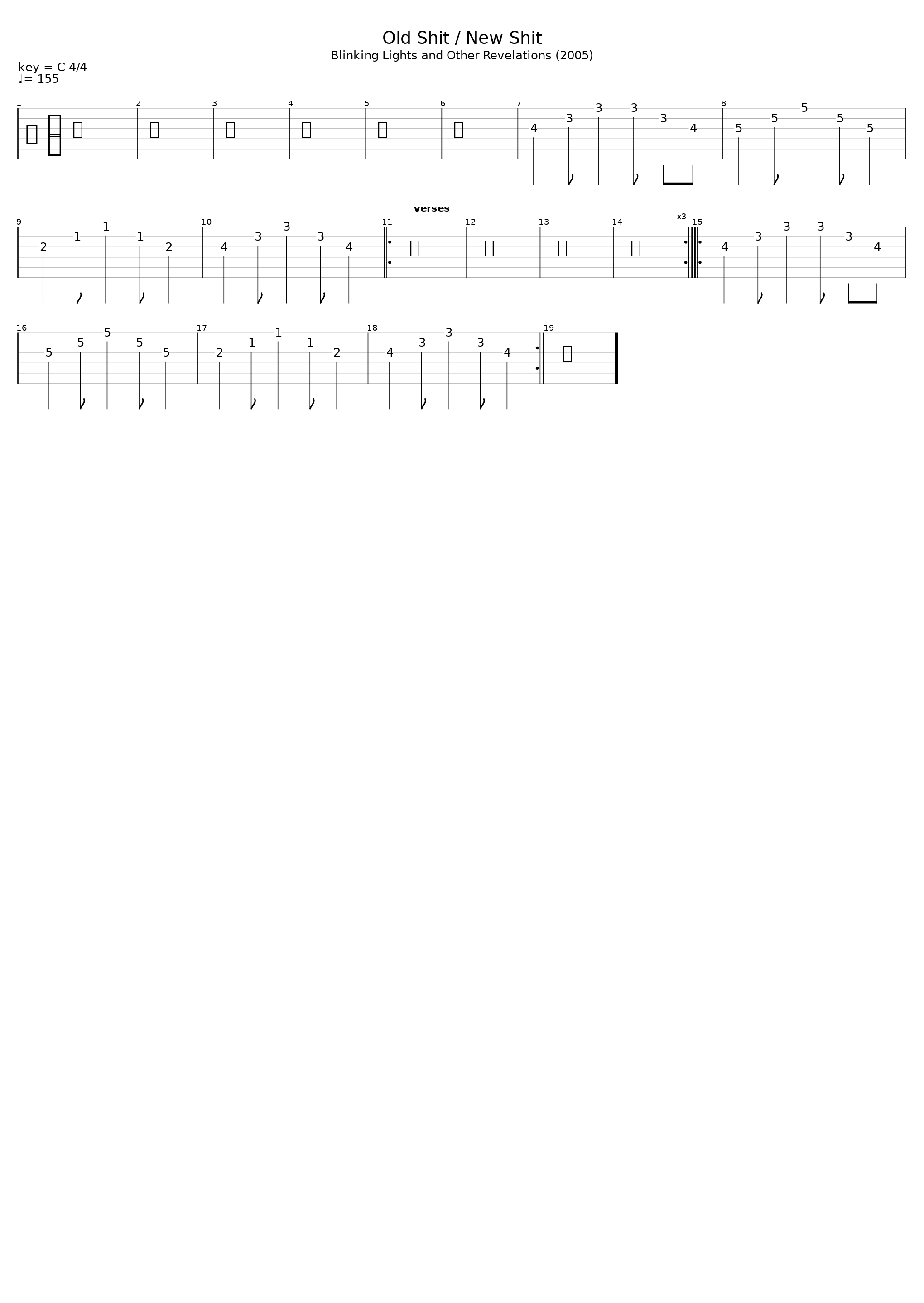 Old Shit New Shit_Eels_1