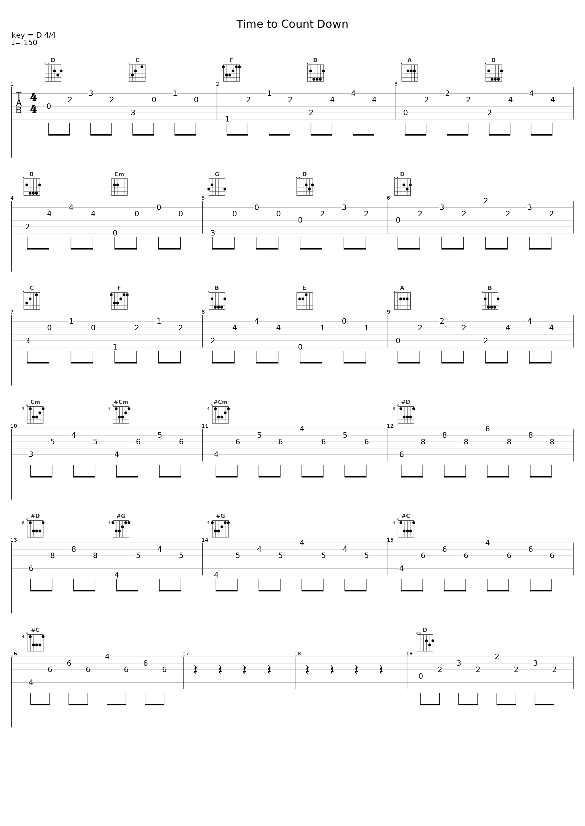 Time to Count Down_TM NETWORK_1