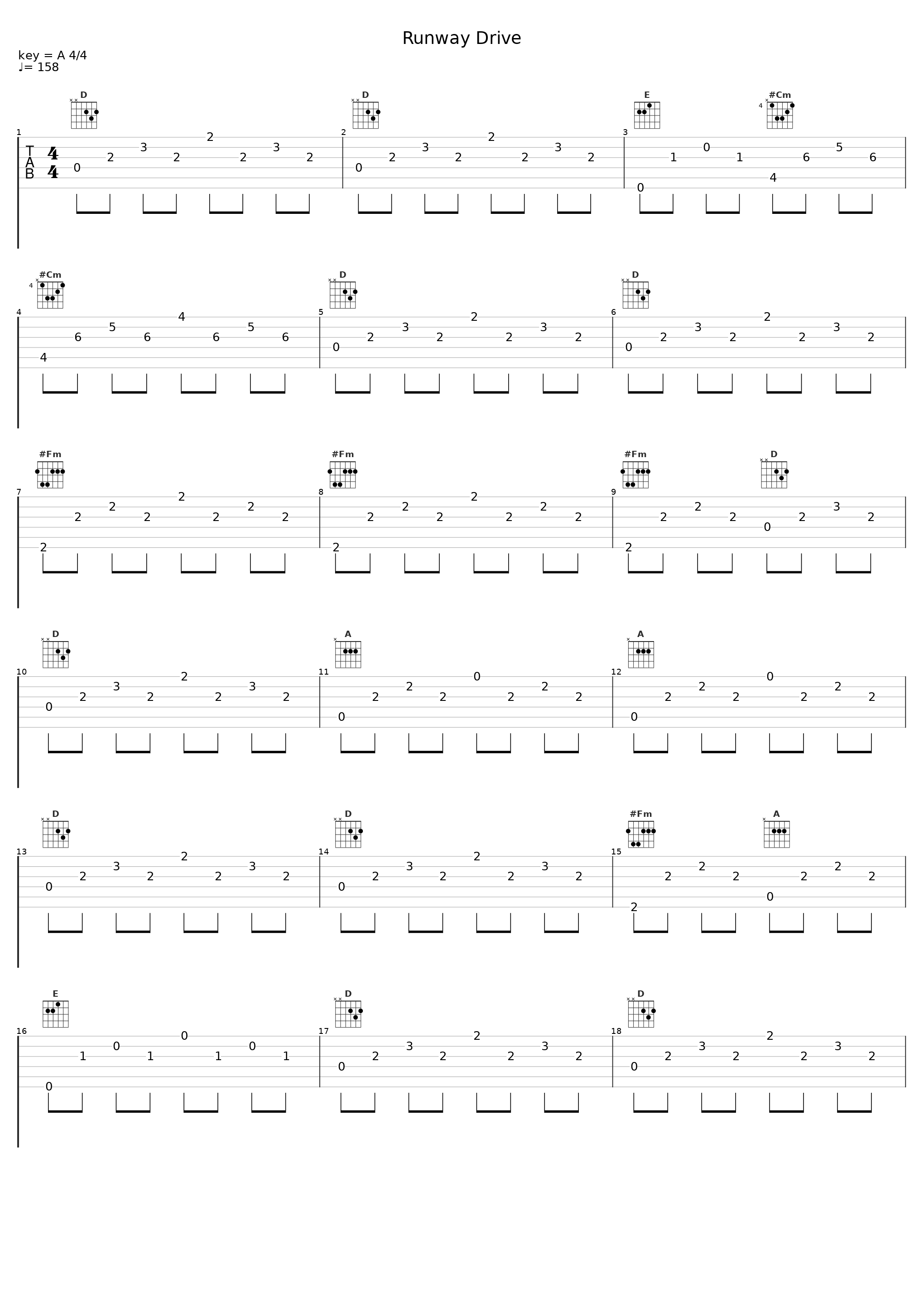 Runway Drive_FELT_1