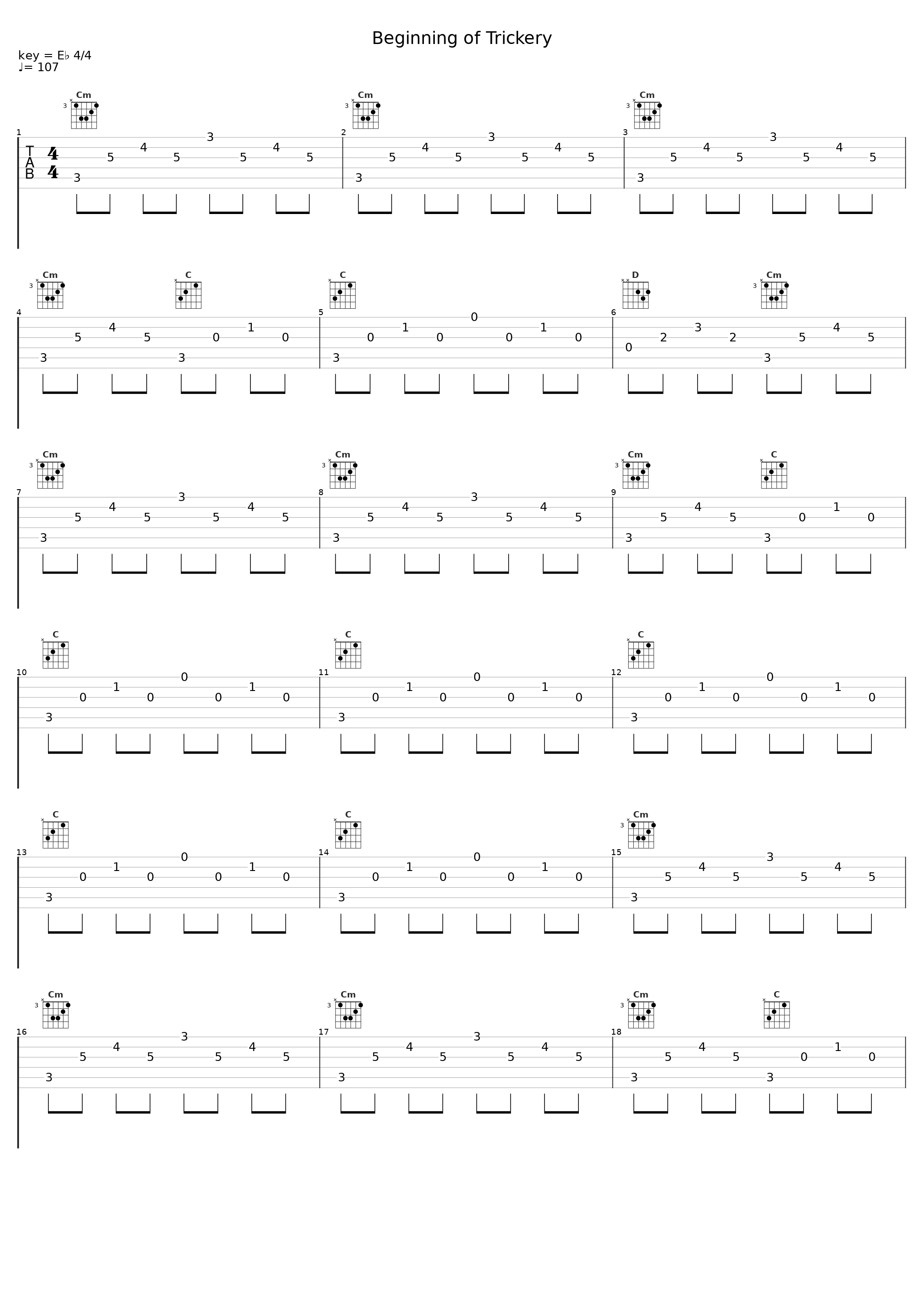 Beginning of Trickery_横山克_1