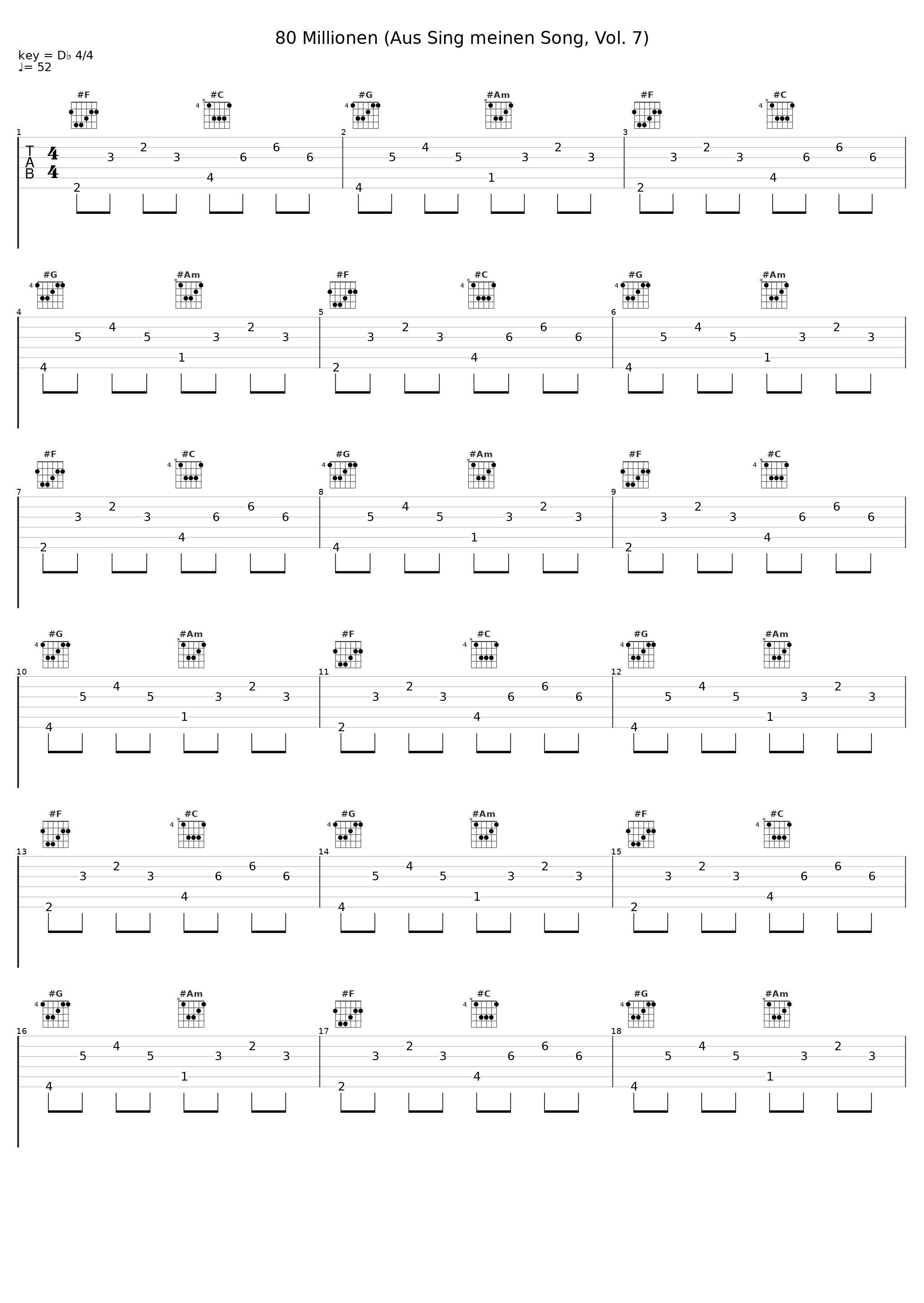 80 Millionen (Aus Sing meinen Song, Vol. 7)_MoTrip_1