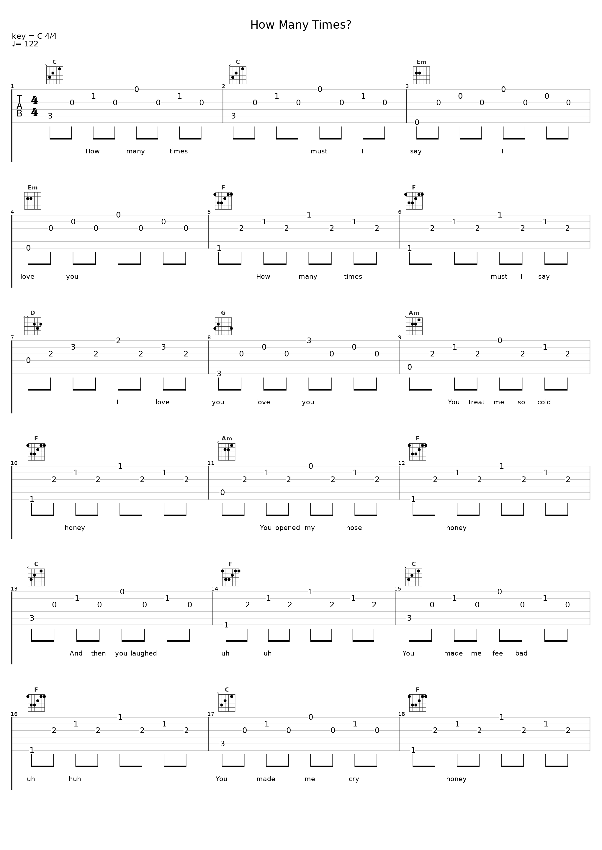 How Many Times?_Aaron Neville,Cbs Unart Music Inc. / Minit Music Inc. / Metric Music Ltd.,NEVILLE_1