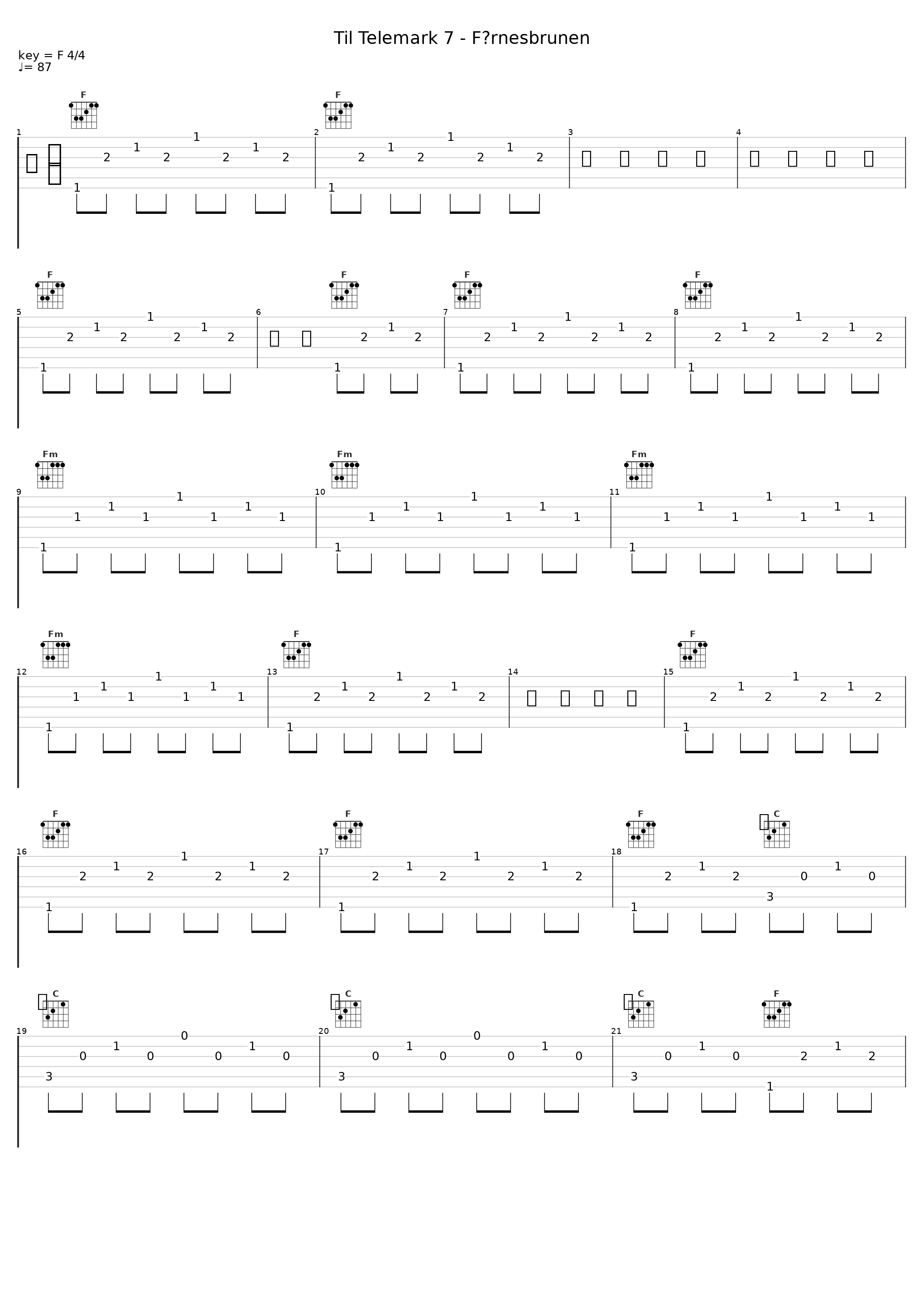 Til Telemark 7 - Førnesbrunen_Sigmund Groven_1