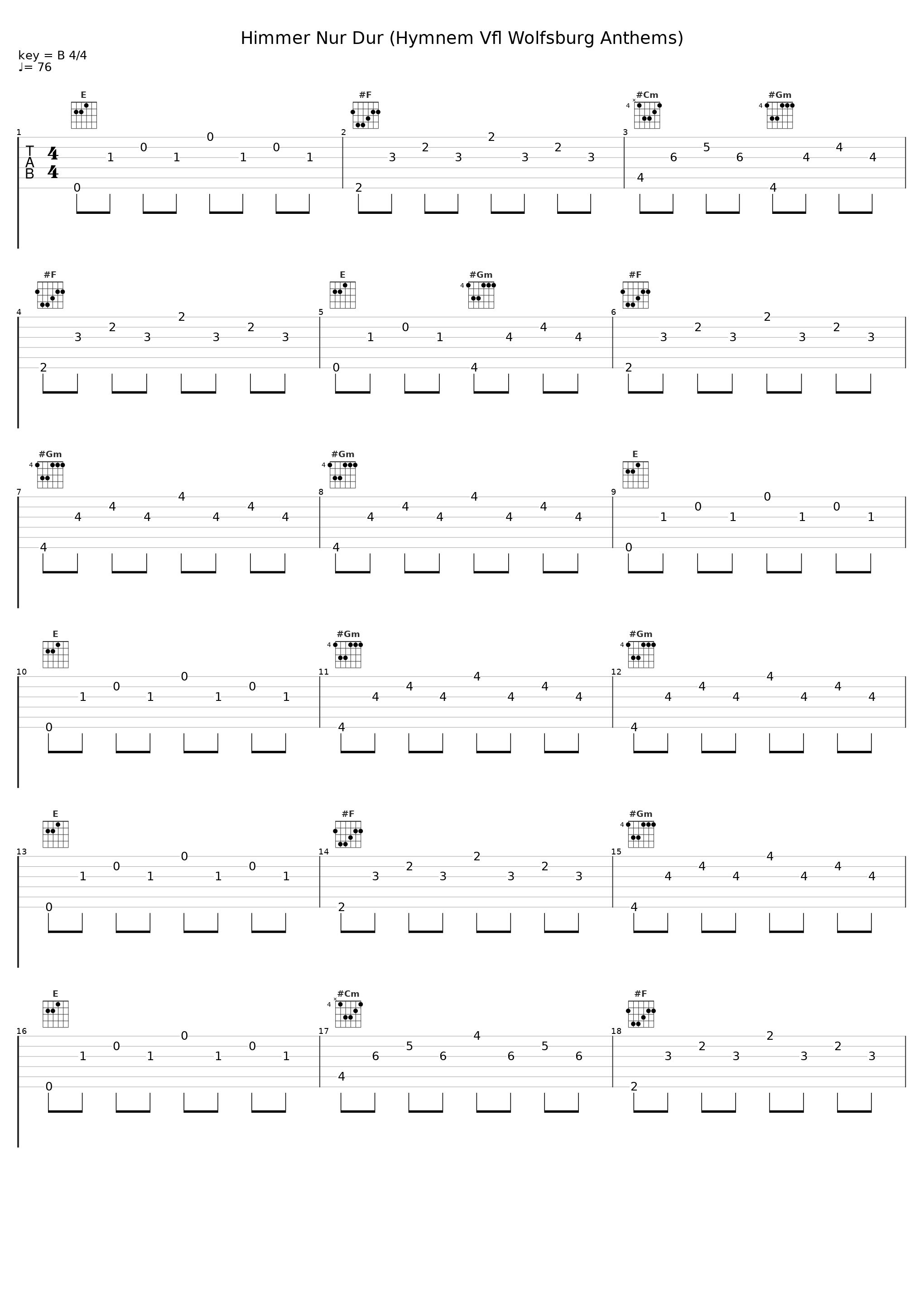 Himmer Nur Dur (Hymnem Vfl Wolfsburg Anthems)_Gold Band_1